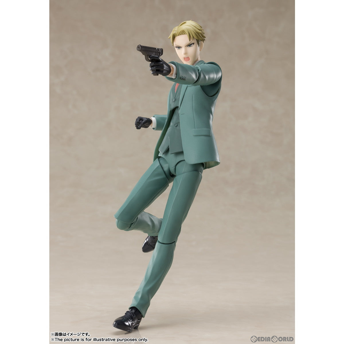 【中古即納】[FIG] S.H.Figuarts(フィギュアーツ) ロイド・フォージャー SPY×FAMILY(スパイファミリー) 完成品 可動フィギュア バンダイスピリッツ(20221126)