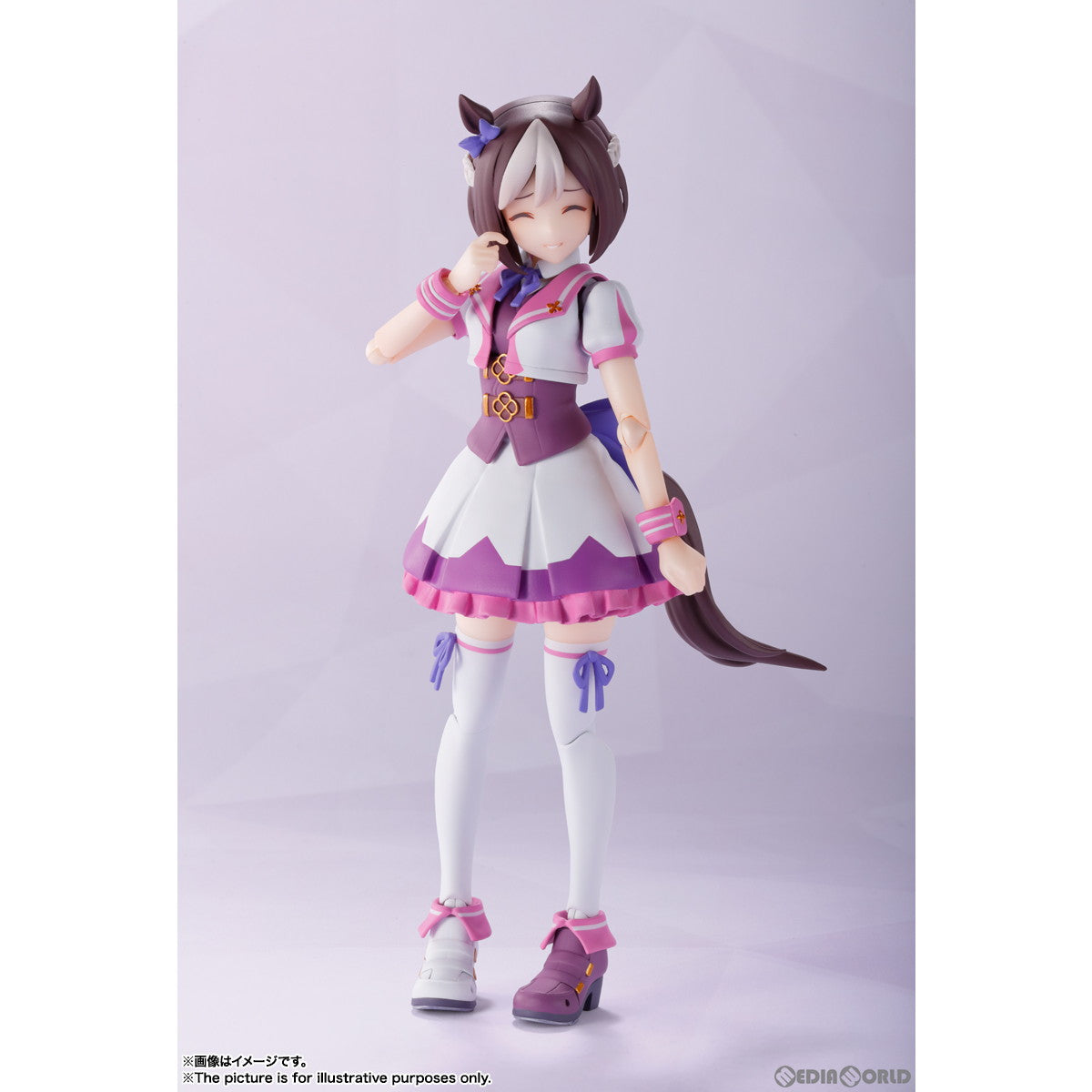 【中古即納】[FIG]S.H.Figuarts(フィギュアーツ) スペシャルウィーク ウマ娘 プリティーダービー 完成品 可動フィギュア バンダイスピリッツ(20230325)