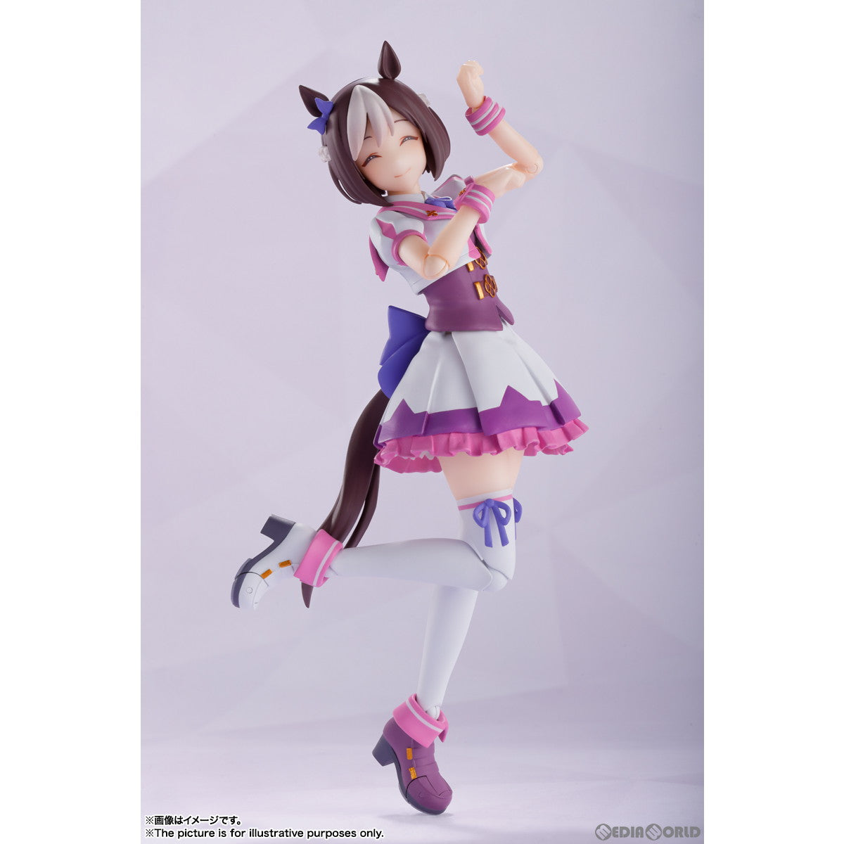 【中古即納】[FIG]S.H.Figuarts(フィギュアーツ) スペシャルウィーク ウマ娘 プリティーダービー 完成品 可動フィギュア バンダイスピリッツ(20230325)