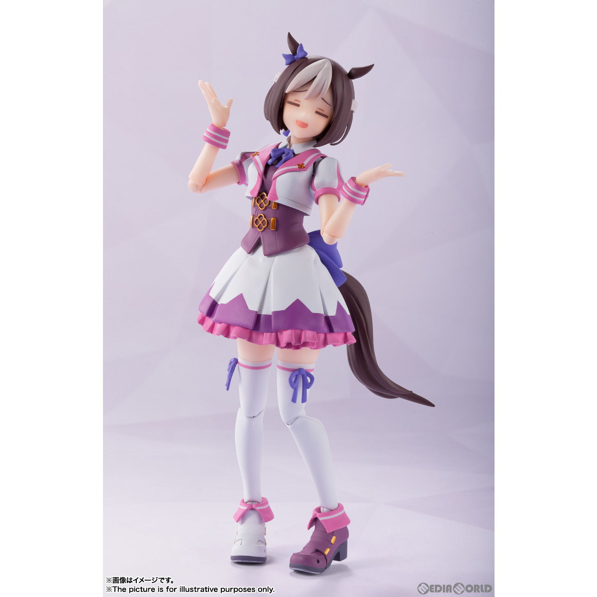 【中古即納】[FIG]S.H.Figuarts(フィギュアーツ) スペシャルウィーク ウマ娘 プリティーダービー 完成品 可動フィギュア バンダイスピリッツ(20230325)