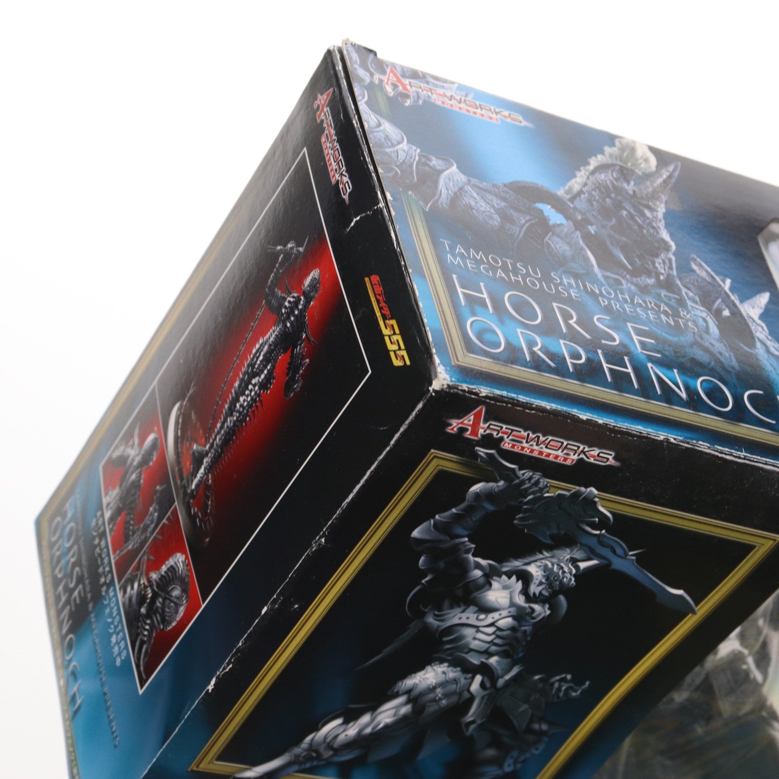 【中古即納】[FIG] ART WORKS MONSTERS(アートワークスモンスターズ) ホースオルフェノク(激情態) 仮面ライダー555(ファイズ) 完成品 フィギュア メガハウス(20060330)