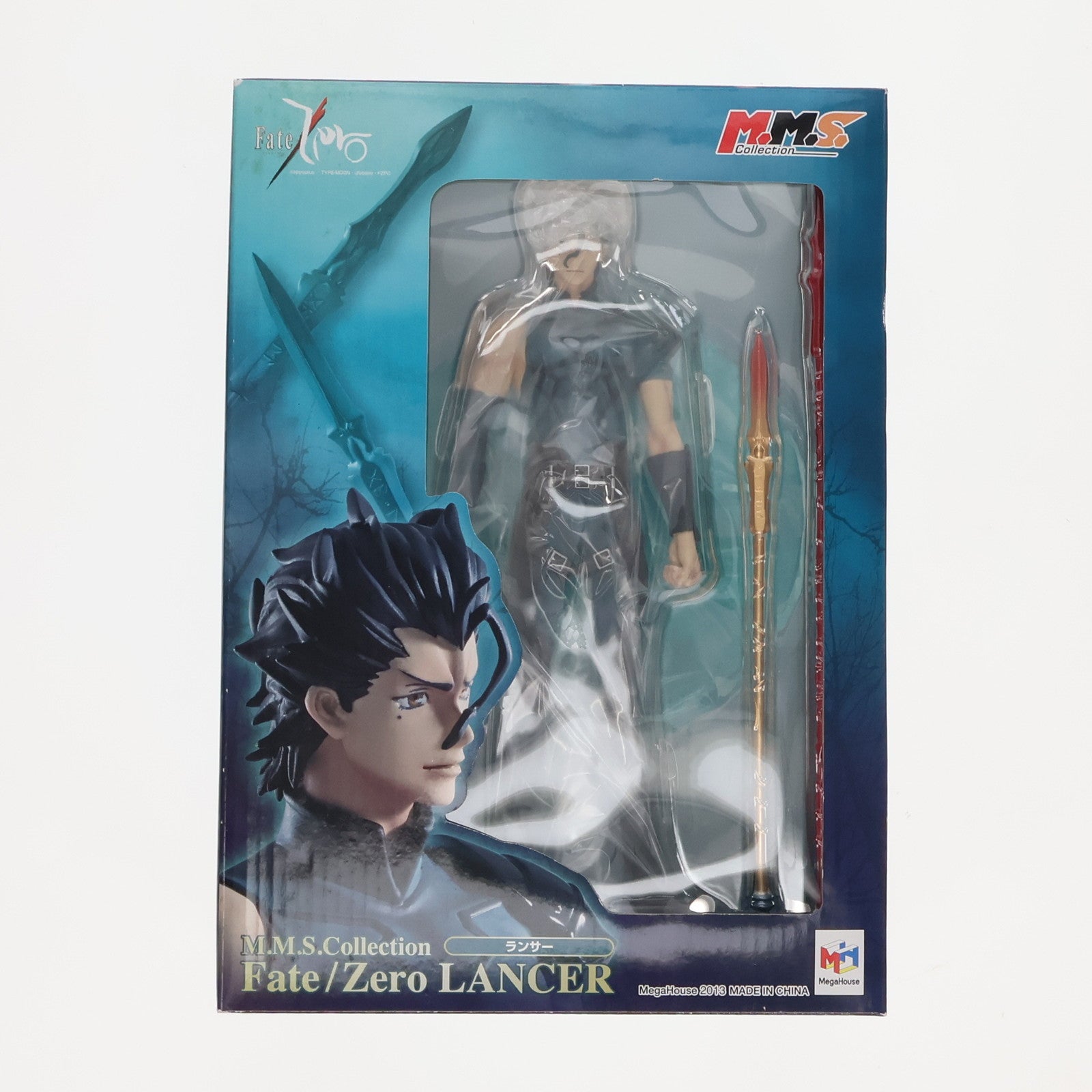 【中古即納】[FIG]M.M.S.コレクション ランサー Fate/Zero(フェイト/ゼロ) 1/8 完成品 フィギュア メガハウス(20130608)