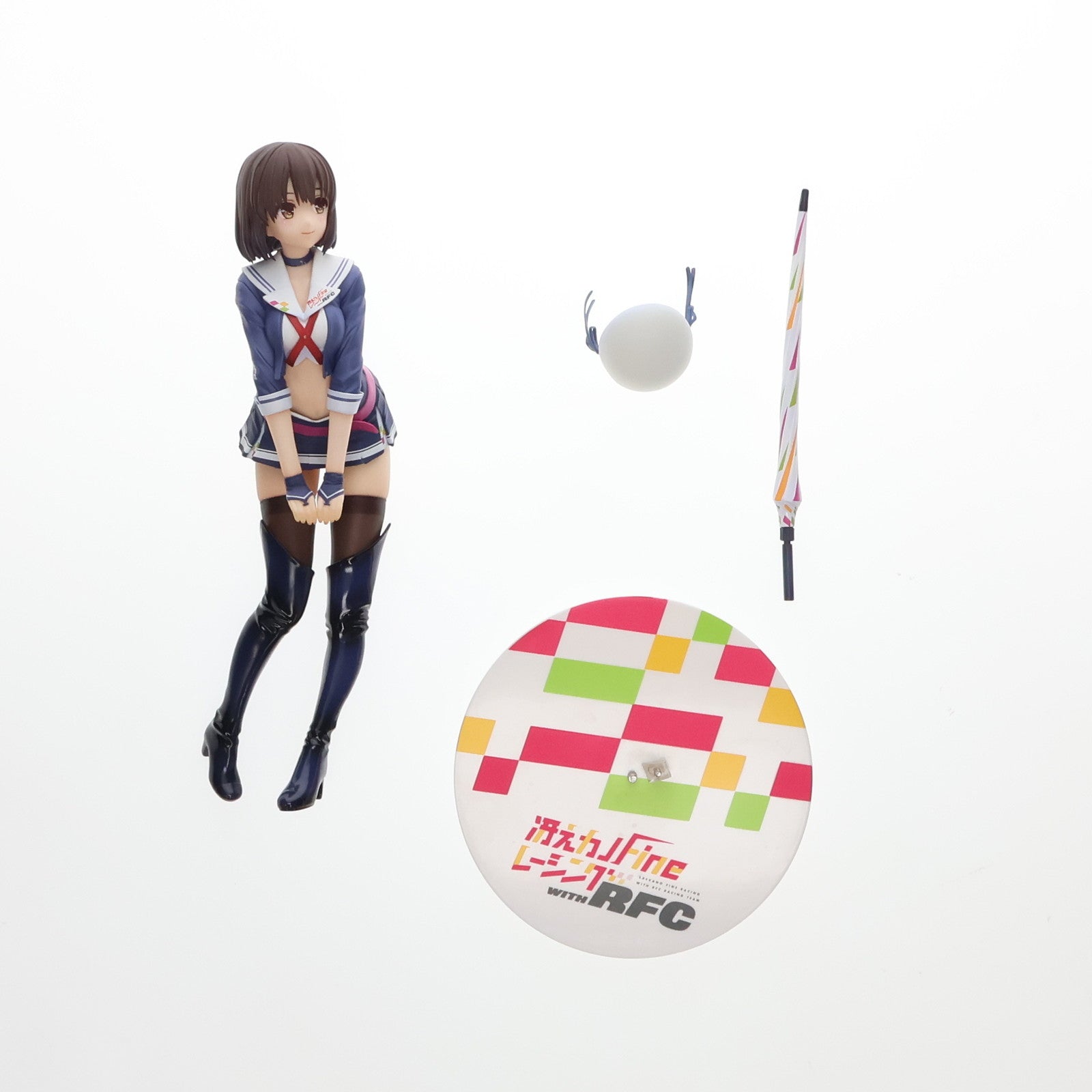 【中古即納】[FIG]加藤恵(かとうめぐみ) レーシングVer. 冴えない彼女の育てかた Fine 1/7 完成品 フィギュア GOODSMILE ONLINE SHOP限定 グッドスマイルカンパニー(20220228)