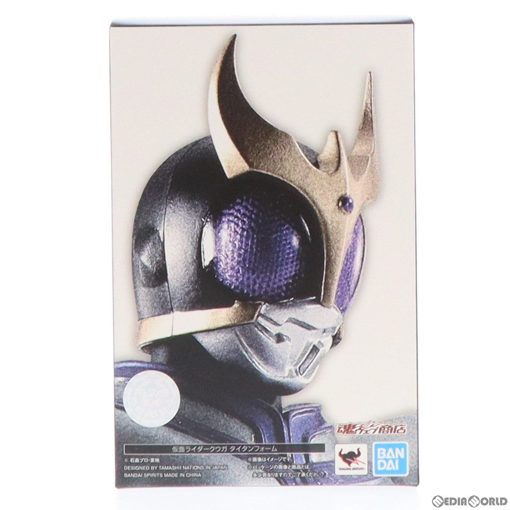 【中古即納】[FIG]魂ウェブ商店限定 S.H.Figuarts(フィギュアーツ) 真骨彫製法 仮面ライダークウガ タイタンフォーム 完成品 可動フィギュア バンダイスピリッツ(20220831)