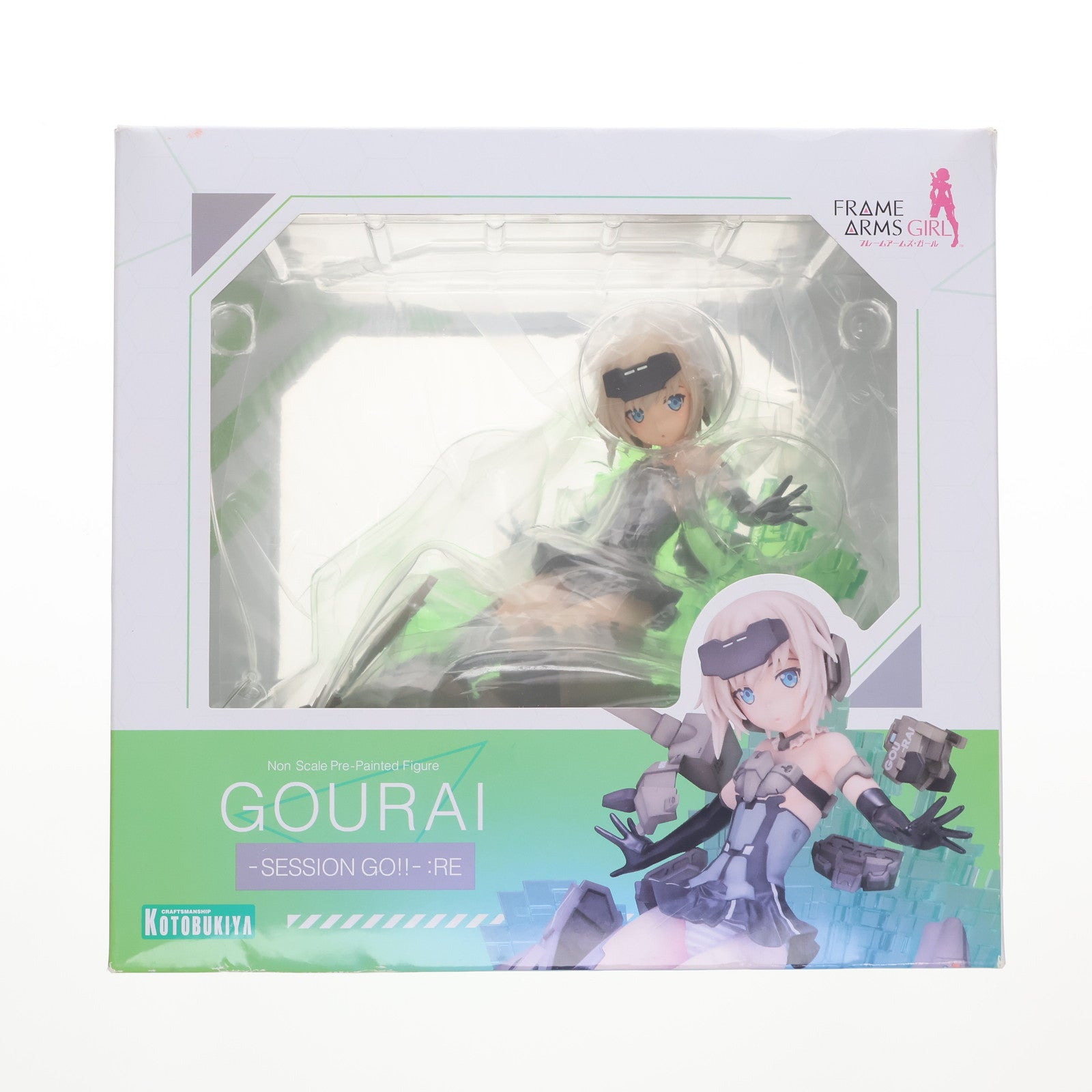 【中古即納】[FIG]フレームアームズ・ガール 轟雷(ごうらい) -SESSION GO!!- :RE 完成品 フィギュア(PP855) コトブキヤ(20191117)