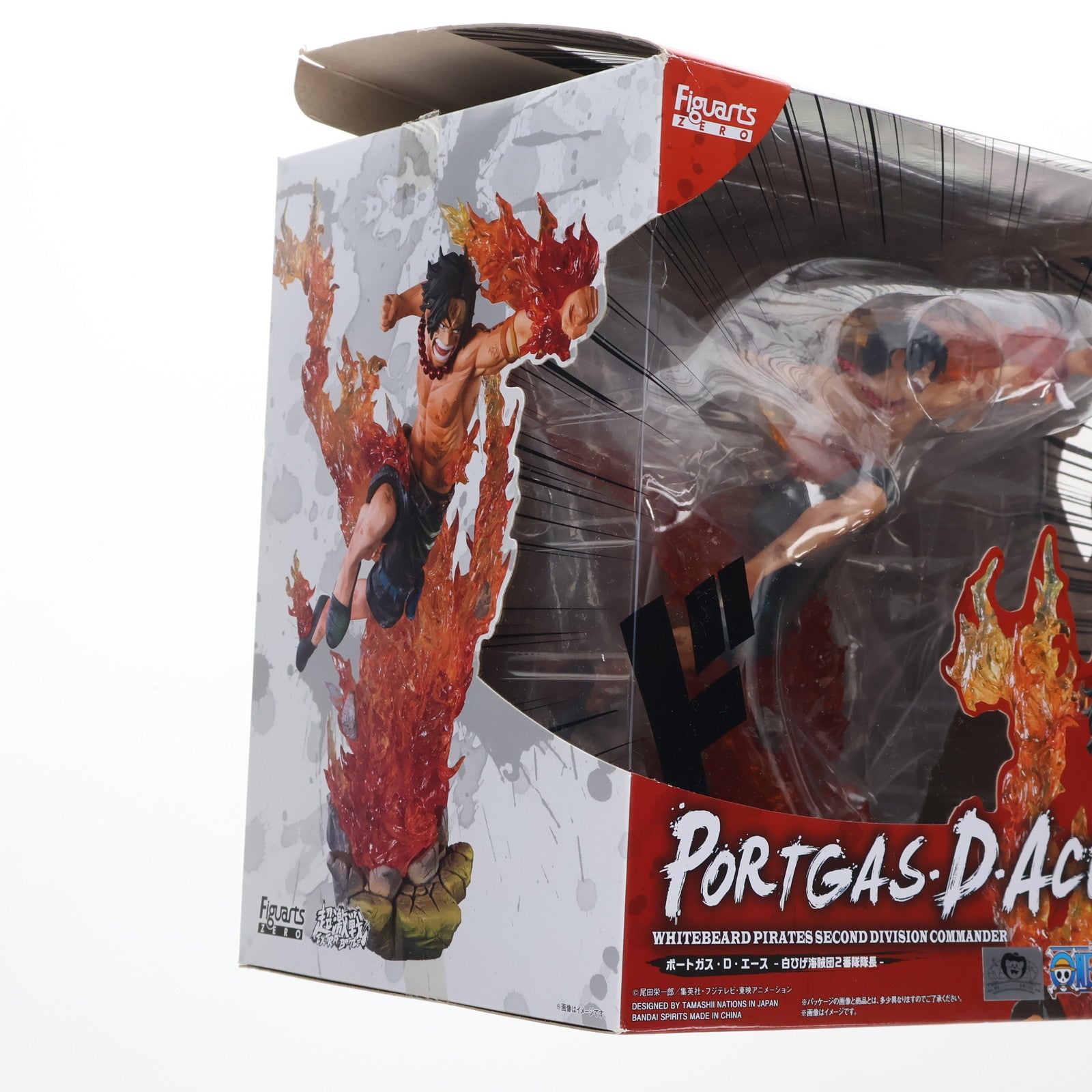 【中古即納】[FIG] フィギュアーツZERO ポートガス・D・エース -白ひげ海賊団2番隊隊長- ONE PIECE(ワンピース) 完成品 フィギュア バンダイスピリッツ(20191116)