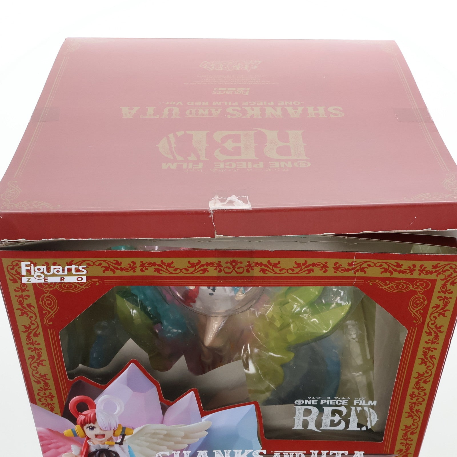 【中古即納】[FIG]フィギュアーツZERO [超激戦]シャンクス&ウタ -ONE PIECE FILM RED Ver.- ONE PIECE FILM RED(ワンピースフィルムレッド) 完成品 フィギュア バンダイスピリッツ(20230224)