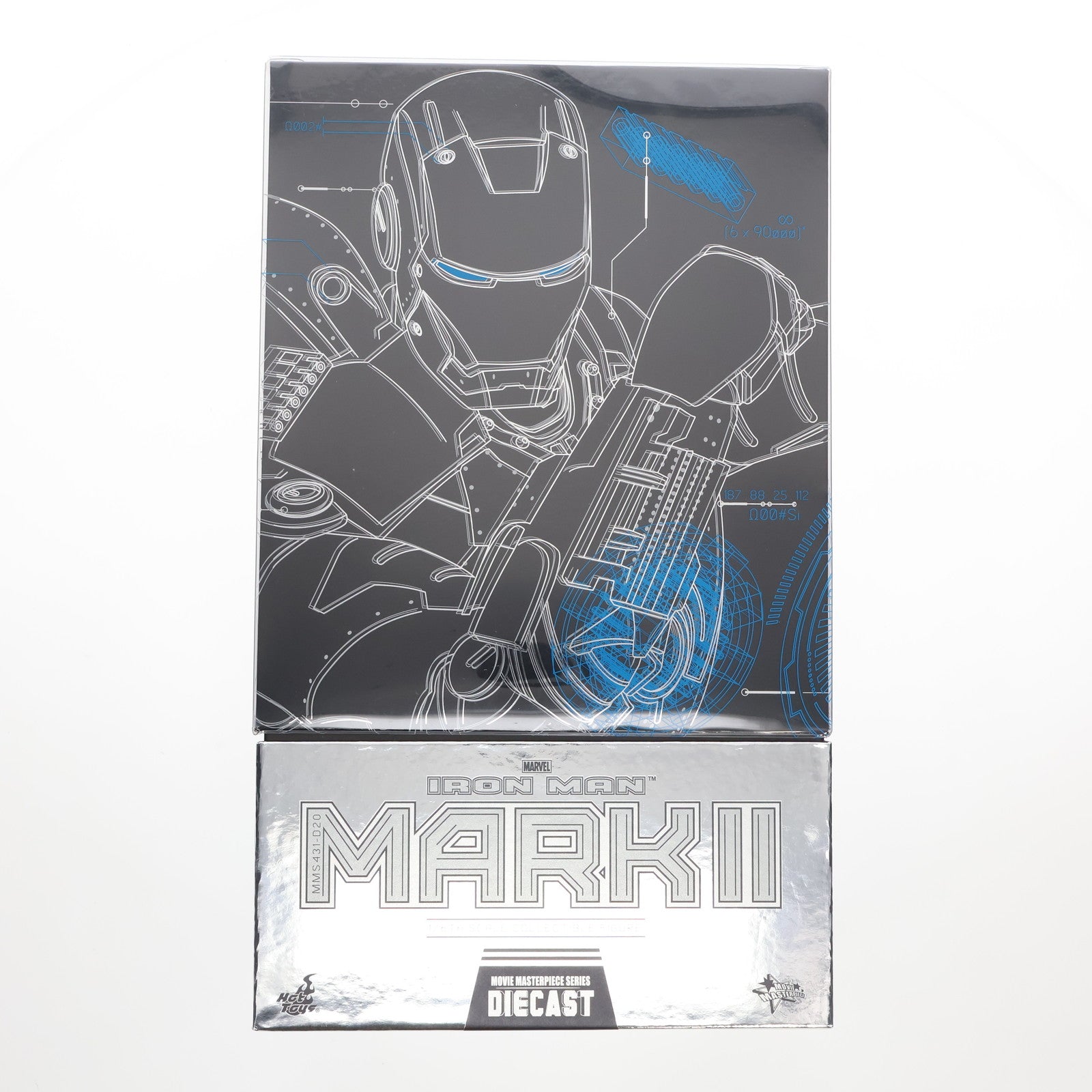 【中古即納】[FIG] ムービー・マスターピース DIECAST アイアンマン・マーク2 アイアンマン 1/6 完成品 アクションフィギュア(MMS431D20) ホットトイズ(20180726)