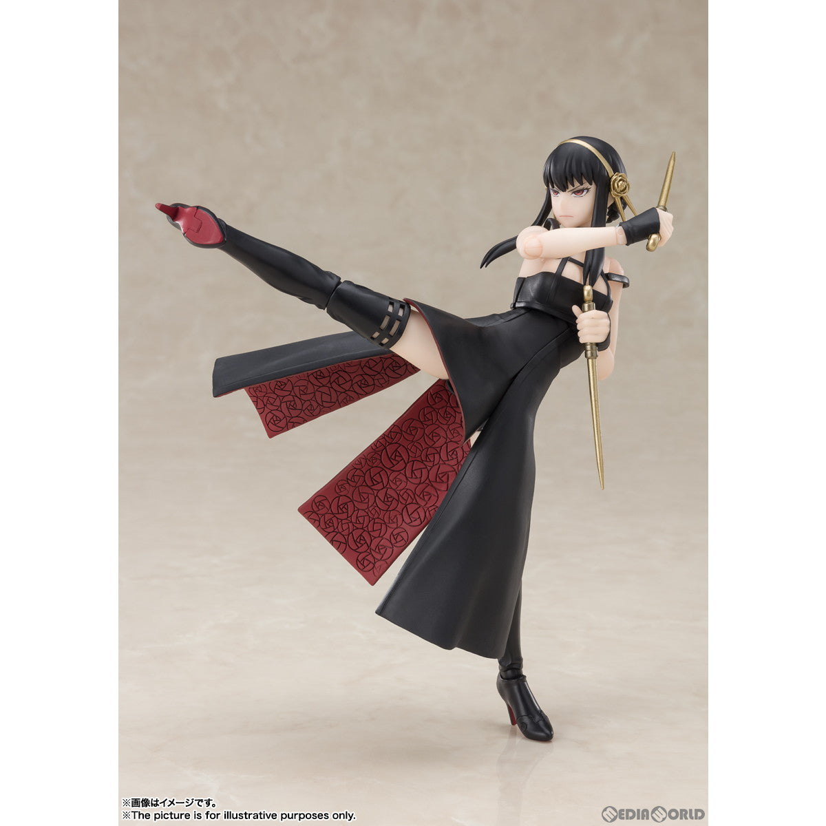 【中古即納】[FIG] S.H.Figuarts(フィギュアーツ) ヨル・フォージャー SPY×FAMILY(スパイファミリー) 完成品 可動フィギュア バンダイスピリッツ(20221229)