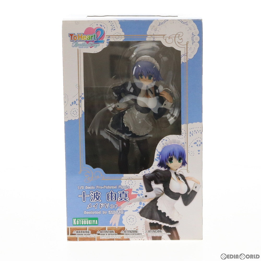 【中古即納】[FIG]十波由真(となみゆま) ～メイドver.～ ToHeart2 AnotherDays(トゥハートツー アナザーデイズ) 1/8 完成品 フィギュア(PP206) コトブキヤ(20080513)