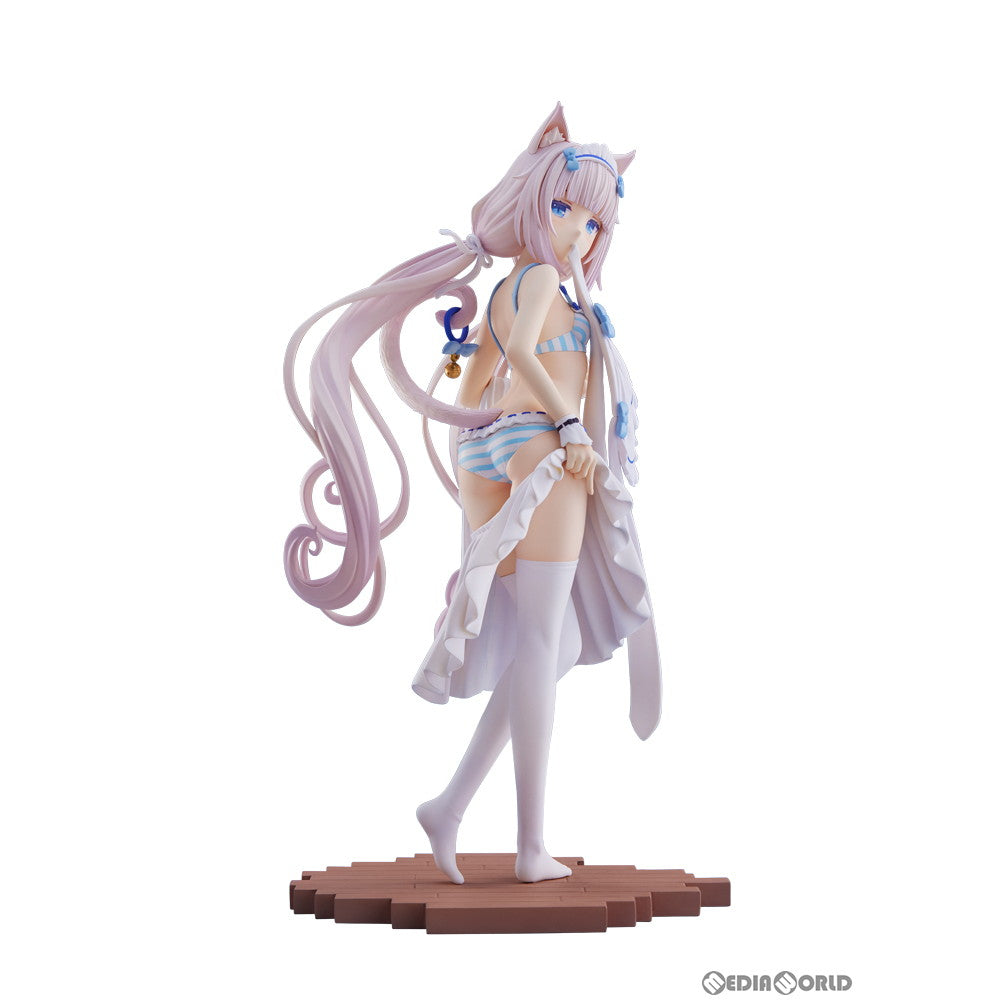 【中古即納】[FIG] バニラ〜着替えのひと時〜 ネコぱら 1/7 完成品 フィギュア(PF201) PLUM(プラム) (20220731)