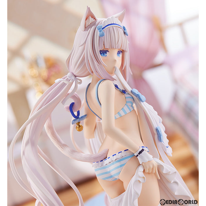 【中古即納】[FIG] バニラ〜着替えのひと時〜 ネコぱら 1/7 完成品 フィギュア(PF201) PLUM(プラム) (20220731)