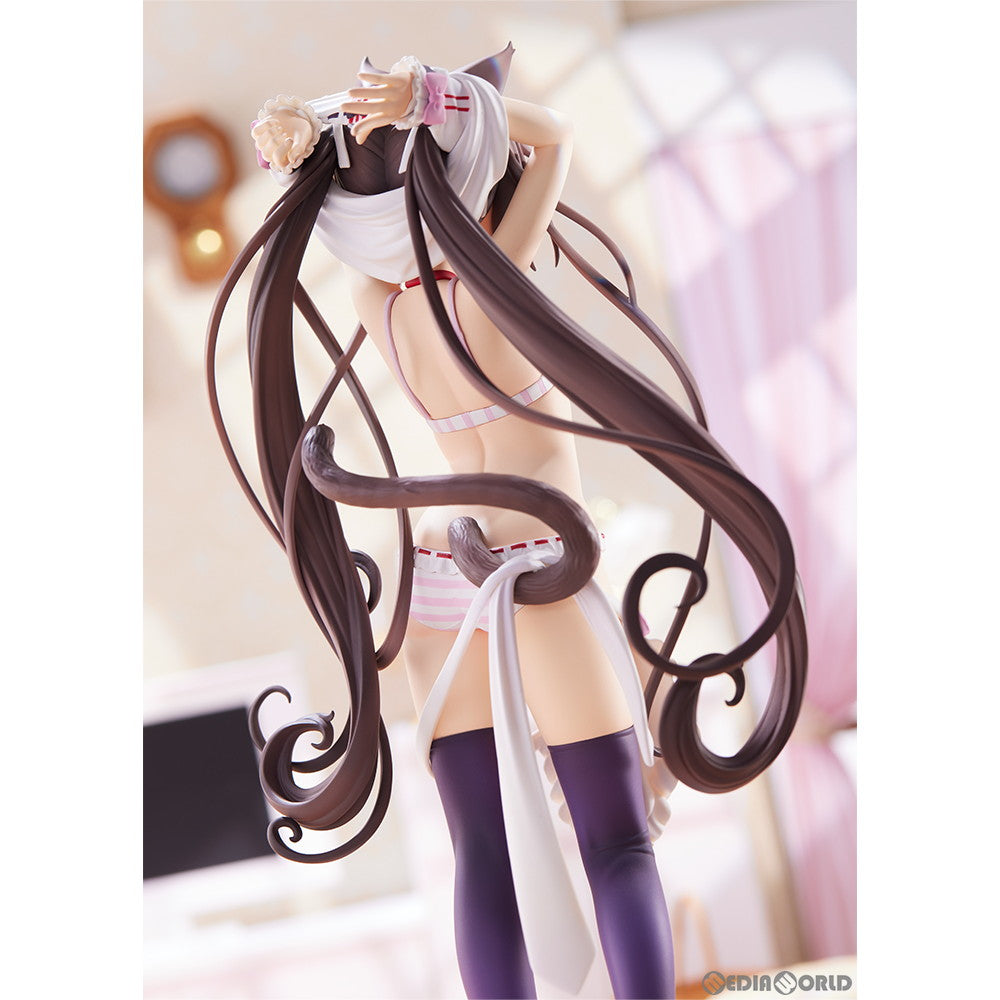 【中古即納】[FIG] ショコラ〜着替えのひと時〜 ネコぱら 1/7 完成品 フィギュア(PF200) PLUM(プラム) (20220731)