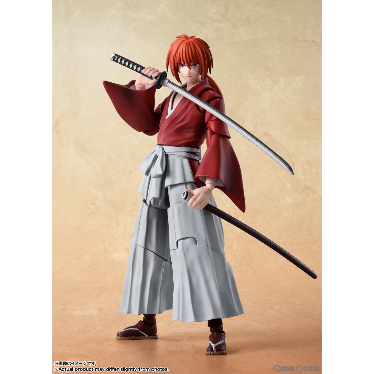 【中古即納】[FIG]S.H.Figuarts(フィギュアーツ) 緋村剣心(ひむらけんしん) るろうに剣心 -明治剣客浪漫譚- 完成品 可動フィギュア バンダイスピリッツ(20240720)