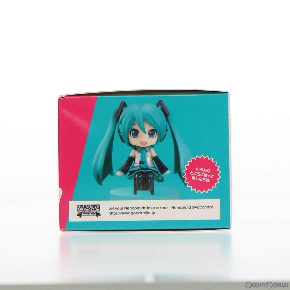 【中古即納】[FIG]ねんどろいど Swacchao! 初音ミク キャラクター・ボーカル・シリーズ01 初音ミク 完成品 可動フィギュア グッドスマイルカンパニー(20211225)