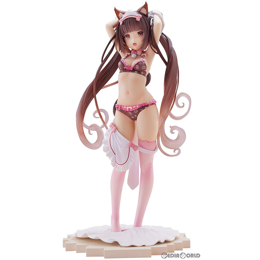 【中古即納】[FIG] ショコラ〜Lovely Sweets Time〜 ネコぱら 1/7 完成品 フィギュア PLUM(プラム) (20230802)
