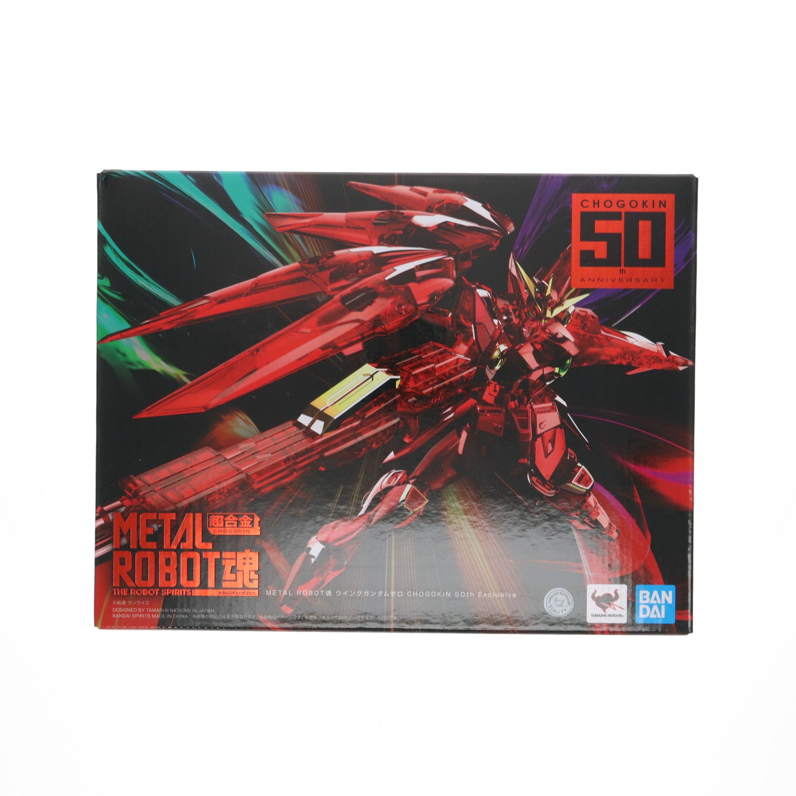 【中古即納】[FIG] TAMASHII NATIONS STORE ONLINE限定 METAL ROBOT魂(SIDE MS) ウイングガンダムゼロ CHOGOKIN 50th Exclusive 新機動戦記ガンダムW(ウイング) 完成品 可動フィギュア バンダイスピリッツ(20240710)