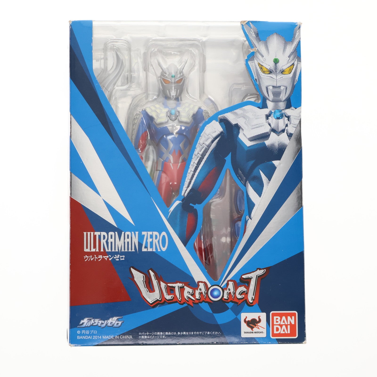 【中古即納】[FIG]ULTRA-ACT(ウルトラアクト) ウルトラマンゼロ 大怪獣バトル ウルトラ銀河伝説 THE MOVIE 完成品 可動フィギュア バンダイ(20140131)