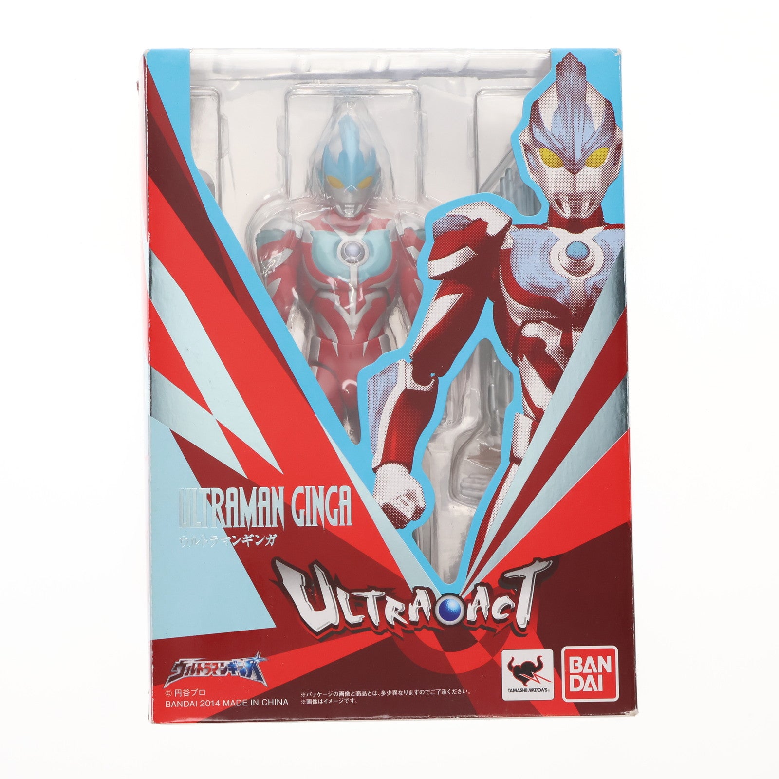 【中古即納】[FIG]ULTRA-ACT(ウルトラアクト) ウルトラマンギンガ 完成品 可動フィギュア バンダイ(20140621)