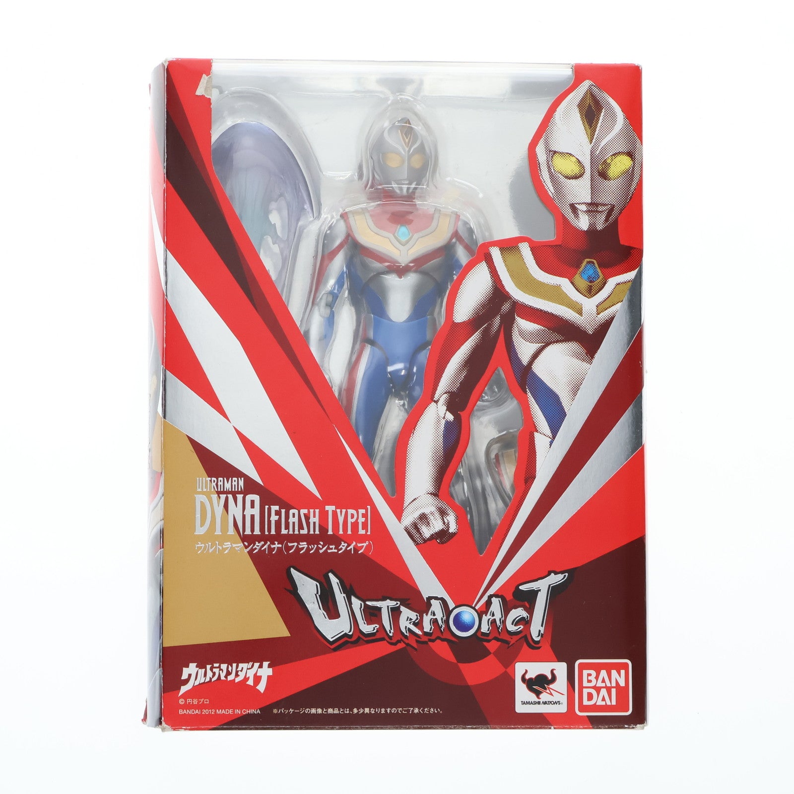 【中古即納】[FIG]ULTRA-ACT(ウルトラアクト) ウルトラマンダイナ(フラッシュタイプ) 完成品 可動フィギュア バンダイ(20120727)