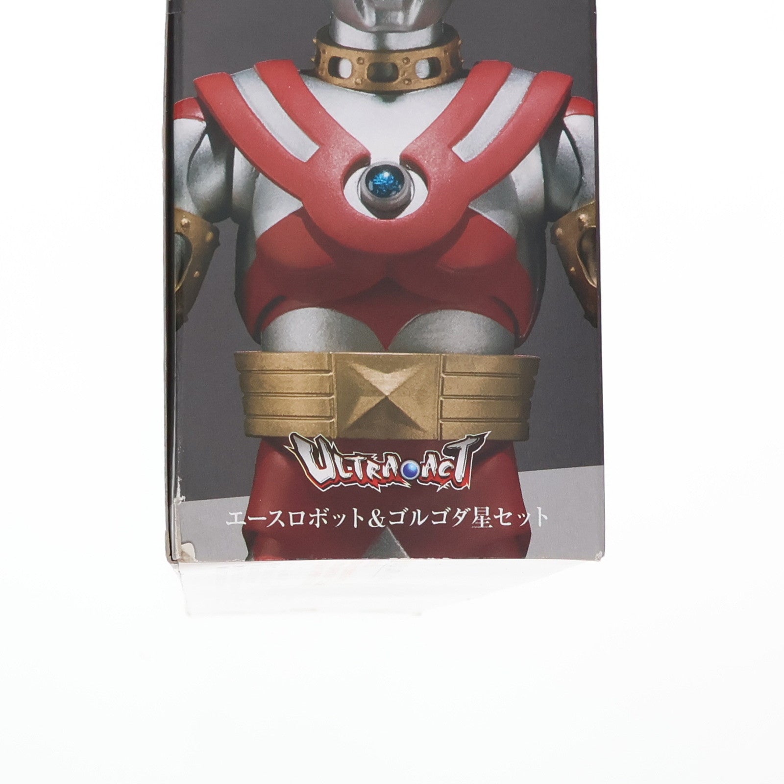 【中古即納】[FIG]魂ウェブ商店限定 ULTRA-ACT(ウルトラアクト) エースロボット&ゴルゴダ星セット ウルトラマンA 完成品 可動フィギュア バンダイ(20150331)