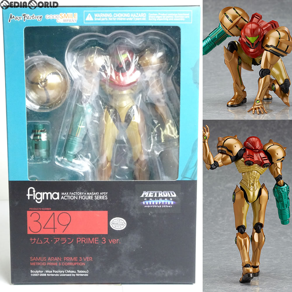 【中古即納】[FIG]figma(フィグマ) 349 サムス・アラン PRIME3ver. METROID PRIME 3 CORRUPTION(メトロイドプライム3 コラプション) 完成品 フィギュア グッドスマイルカンパニー(20200530)