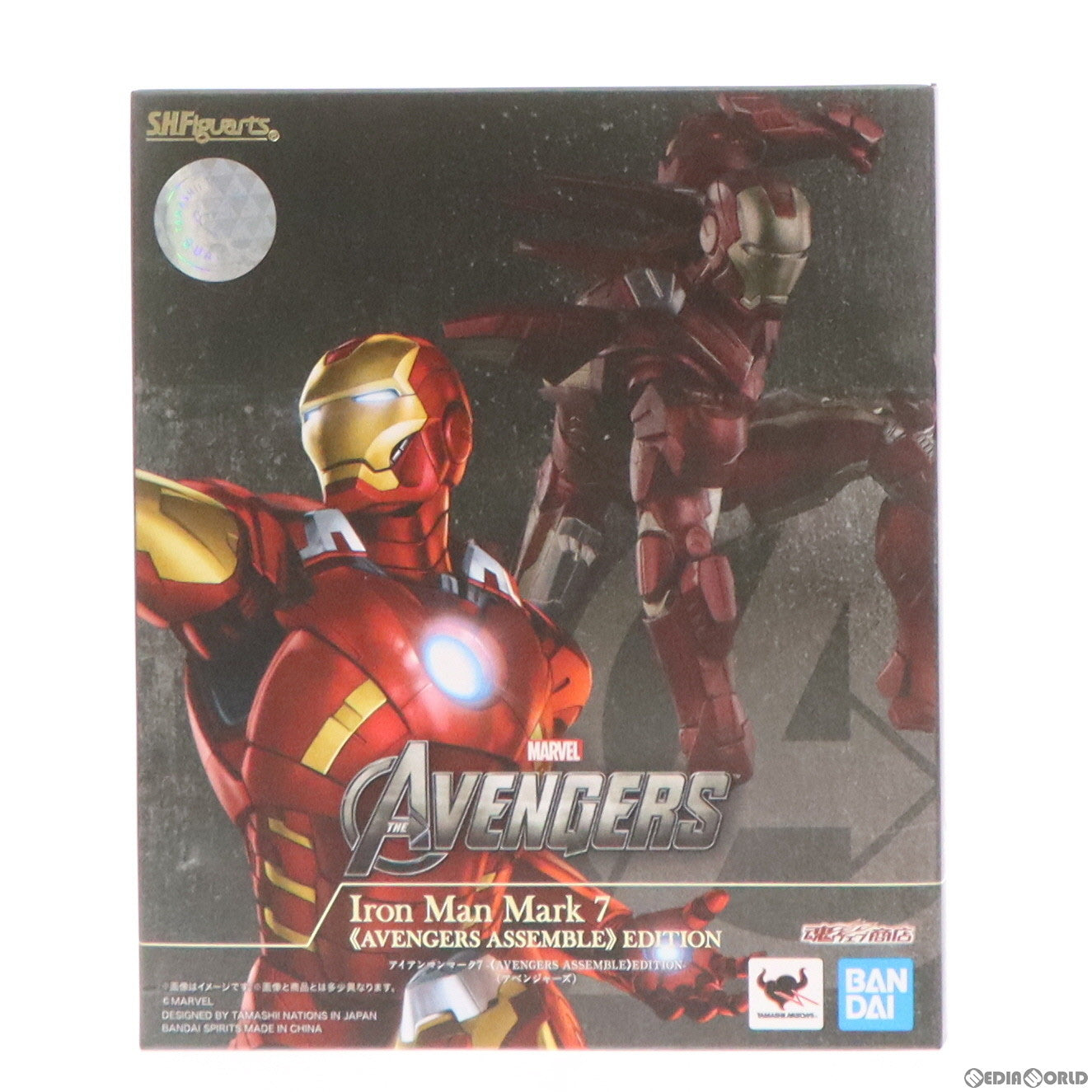 【中古即納】[FIG]魂ウェブ商店限定 S.H.Figuarts(フィギュアーツ) アイアンマン マーク7 -AVENGERS ASSEMBLE EDITION- アベンジャーズ 完成品 可動フィギュア バンダイスピリッツ(20201130)