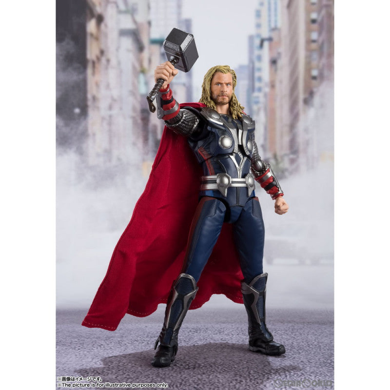 【中古即納】[FIG]S.H.Figuarts(フィギュアーツ) ソー -AVENGERS ASSEMBLE EDITION-(アベンジャーズ) 完成品 可動フィギュア バンダイスピリッツ(20210429)