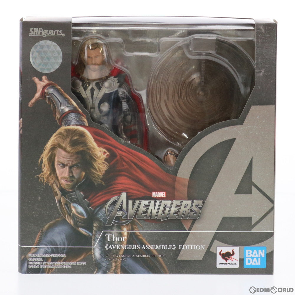 【中古即納】[FIG]S.H.Figuarts(フィギュアーツ) ソー -AVENGERS ASSEMBLE EDITION-(アベンジャーズ) 完成品 可動フィギュア バンダイスピリッツ(20210429)