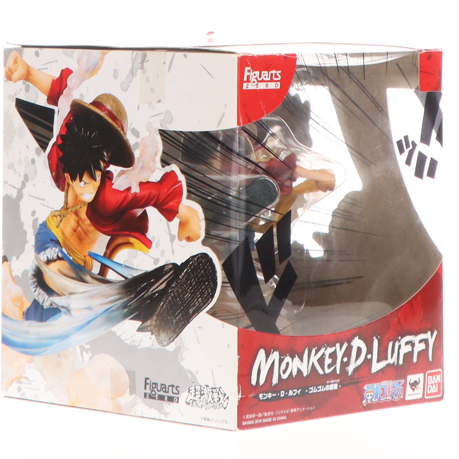 【中古即納】[FIG]フィギュアーツZERO モンキー・D・ルフィ -ゴムゴムの鷹鞭- ONE PIECE(ワンピース) 完成品 フィギュア バンダイ(20160610)