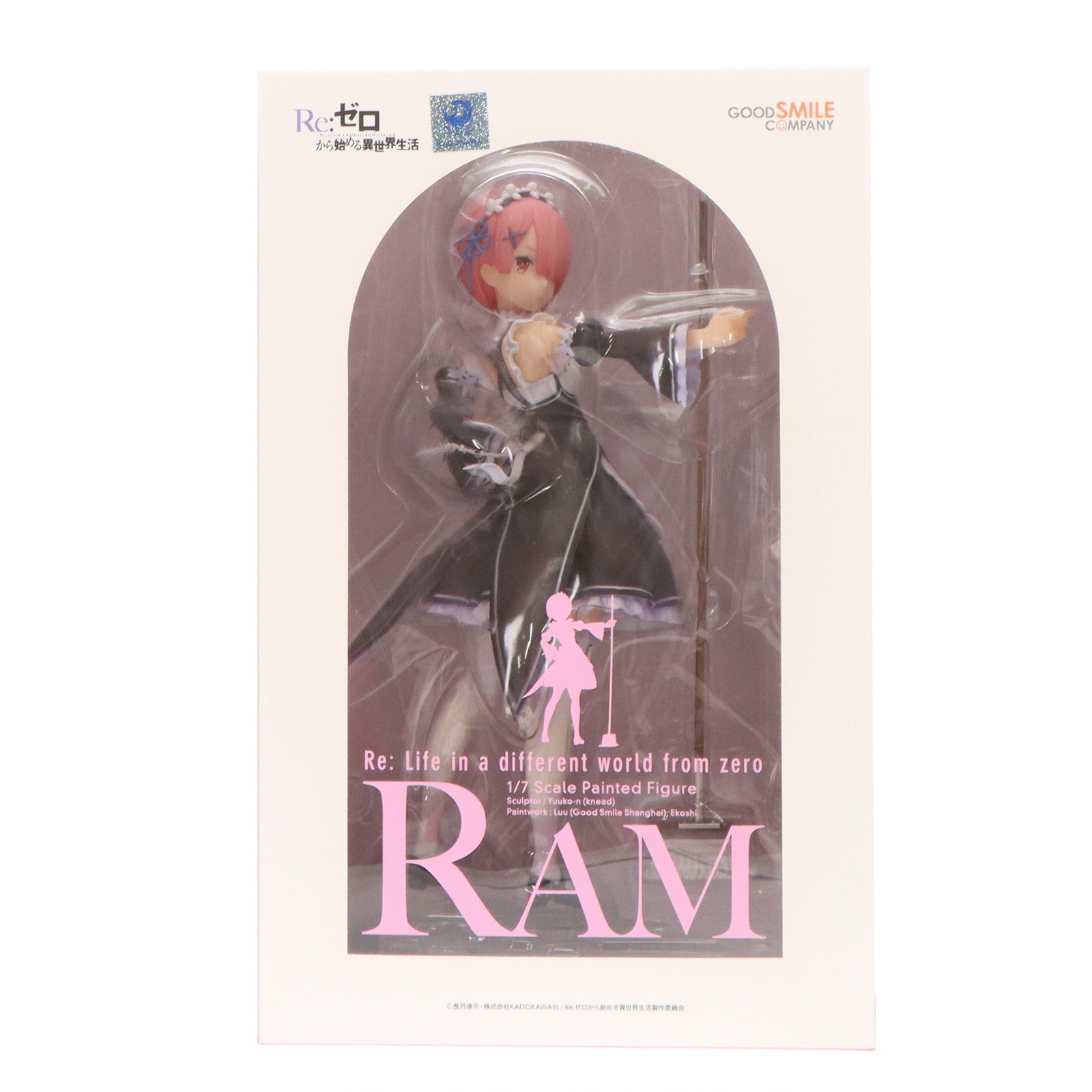 【中古即納】[FIG]ラム Re:ゼロから始める異世界生活 1/7 完成品 フィギュア グッドスマイルカンパニー(20180628)