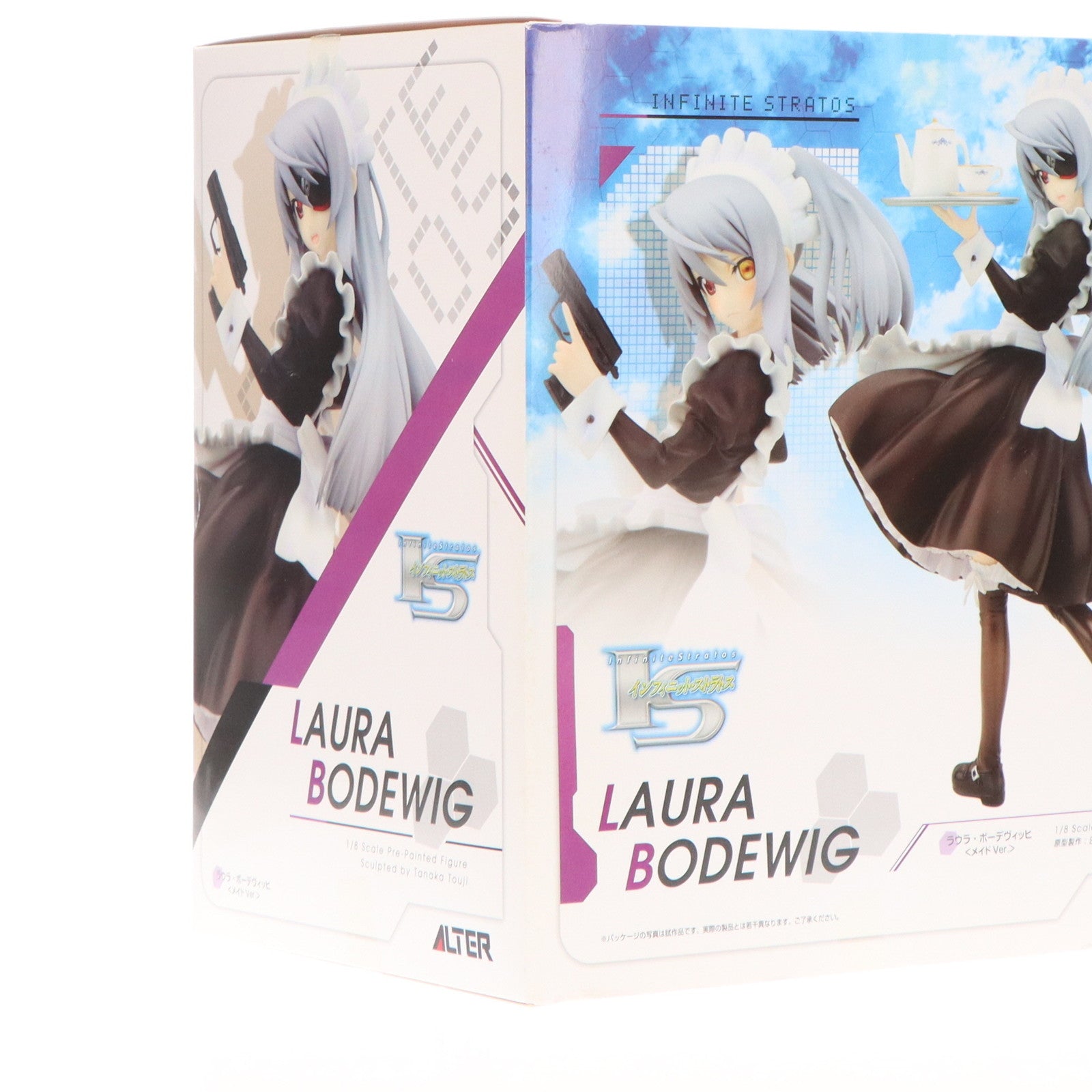 【中古即納】[FIG]ラウラ・ボーデヴィッヒ メイドVer. IS インフィニット・ストラトス 1/8 完成品 フィギュア アルター(20130530)