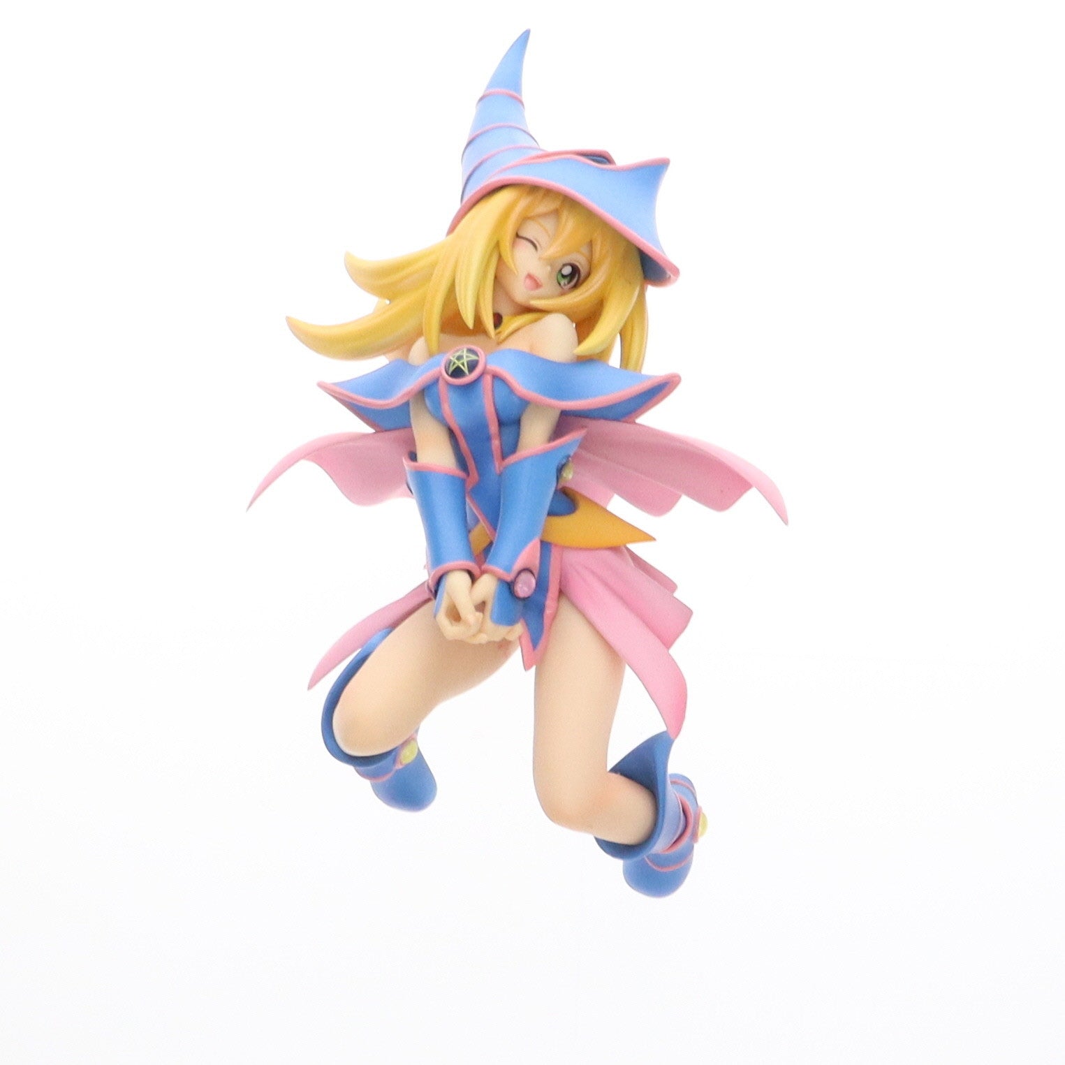 【中古即納】[FIG]初回限定特典2種付属 ブラック・マジシャン・ガール 遊☆戯☆王デュエルモンスターズ 1/7 完成品 フィギュア コトブキヤ(20110410)