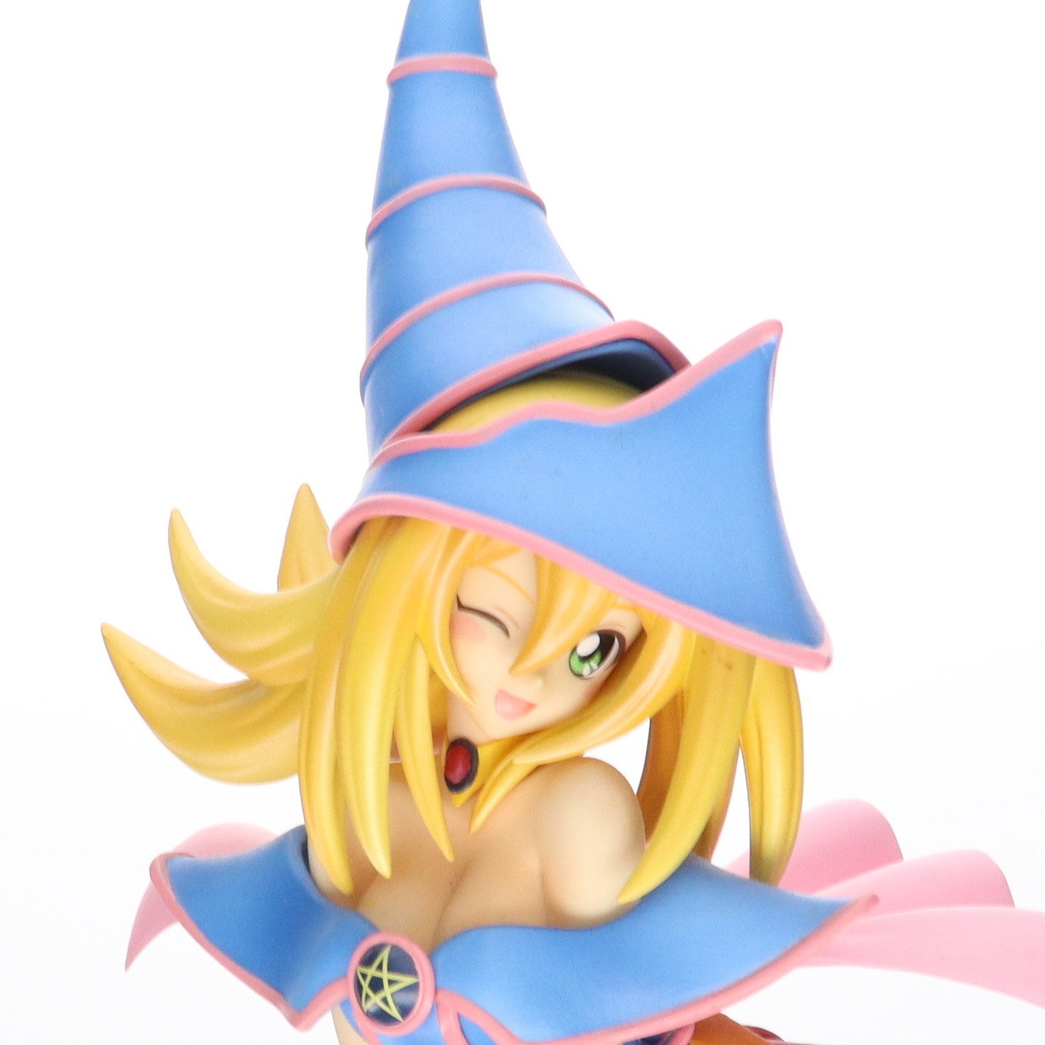 【中古即納】[FIG]初回限定特典2種付属 ブラック・マジシャン・ガール 遊☆戯☆王デュエルモンスターズ 1/7 完成品 フィギュア コトブキヤ(20110410)