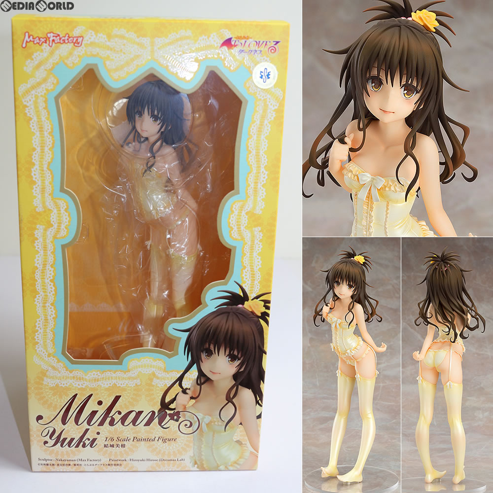 中古即納】[FIG]結城美柑(ゆうきみかん) To LOVEる-とらぶる- ダークネス 1/6 完成品 フィギュア マックスファクトリー