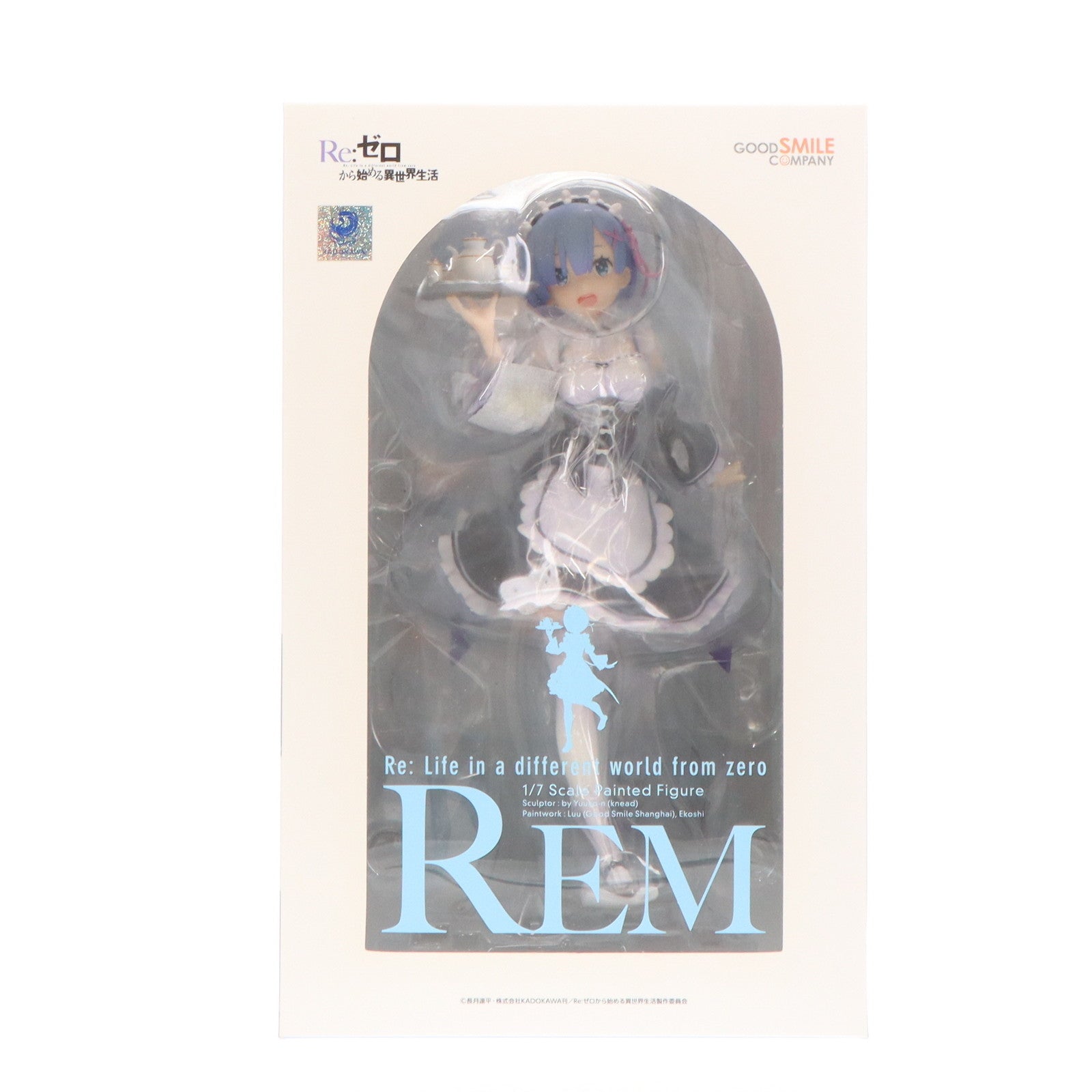 【中古即納】[FIG]レム Re:ゼロから始める異世界生活 1/7 完成品 フィギュア グッドスマイルカンパニー(20180210)