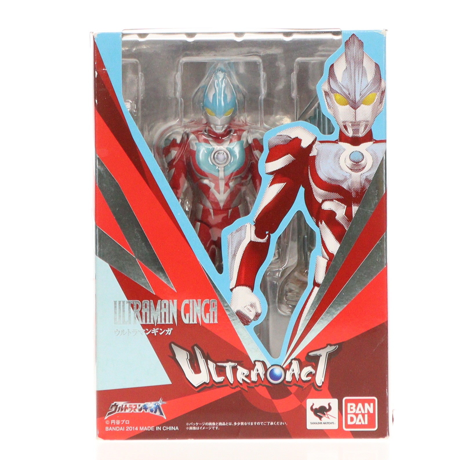 【中古即納】[FIG]ULTRA-ACT(ウルトラアクト) ウルトラマンギンガ 完成品 可動フィギュア バンダイ(20140621)