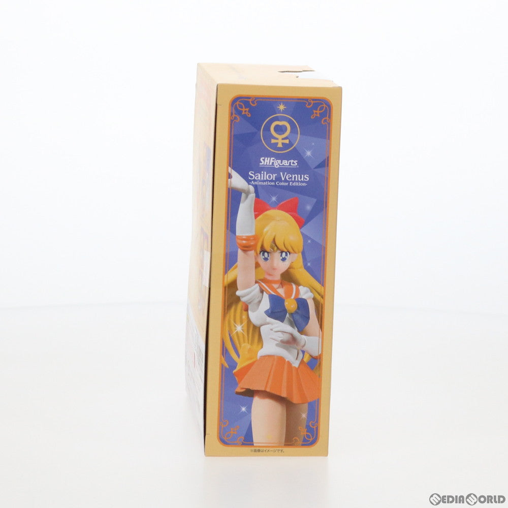 【中古即納】[FIG]S.H.Figuarts(フィギュアーツ) セーラーヴィーナス-Animation Color Edition- 美少女戦士セーラームーン 完成品 可動フィギュア バンダイスピリッツ(20201024)