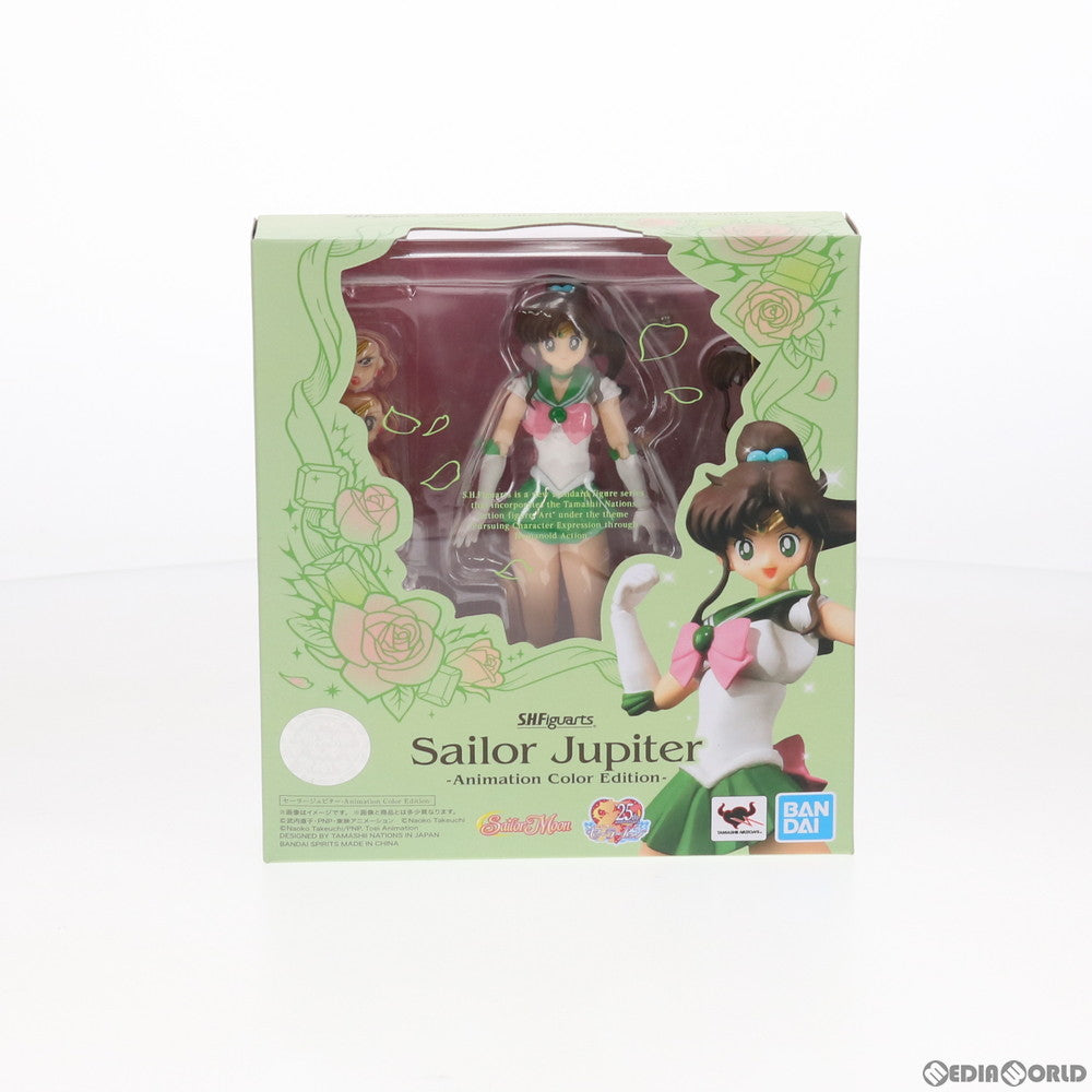 【中古即納】[FIG]S.H.Figuarts(フィギュアーツ) セーラージュピター-Animation Color Edition- 美少女戦士セーラームーン 完成品 可動フィギュア バンダイスピリッツ(20201024)