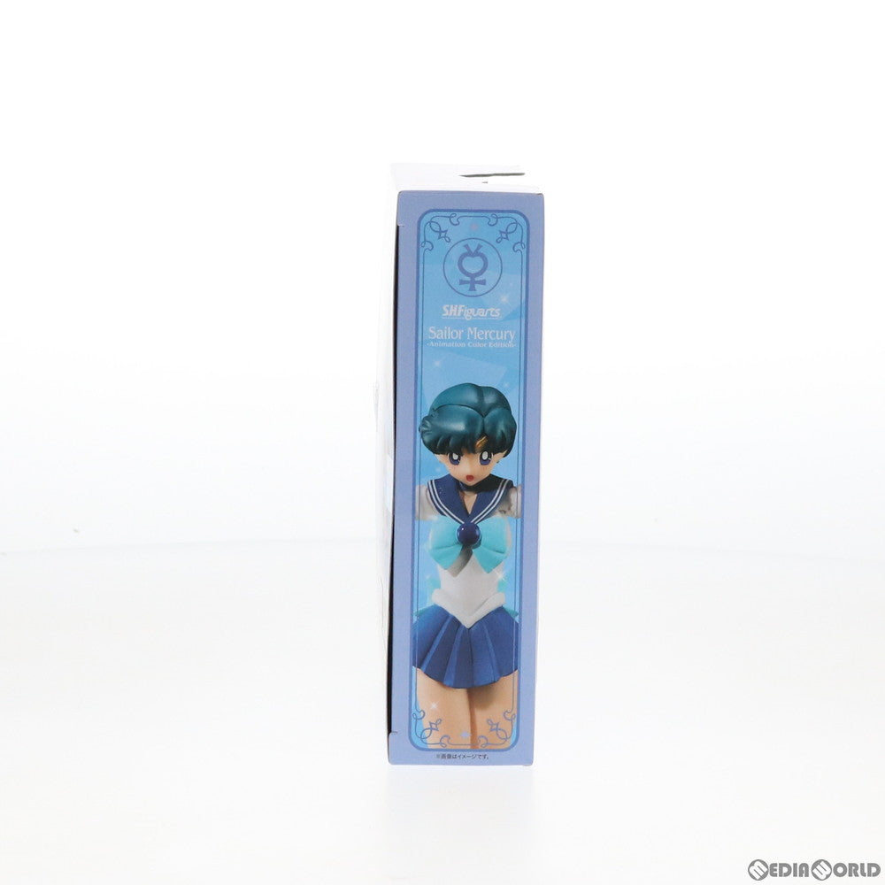 【中古即納】[FIG]S.H.Figuarts(フィギュアーツ) セーラーマーキュリー-Animation Color Edition- 美少女戦士セーラームーン 完成品 可動フィギュア バンダイスピリッツ(20201024)