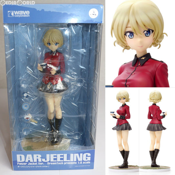 【中古即納】[FIG]ドリームテック ダージリン【パンツァージャケットVer.】 ガールズ&パンツァー 劇場版 1/8 完成品  フィギュア(DT-133) ウェーブ(WAVE)(20180728)