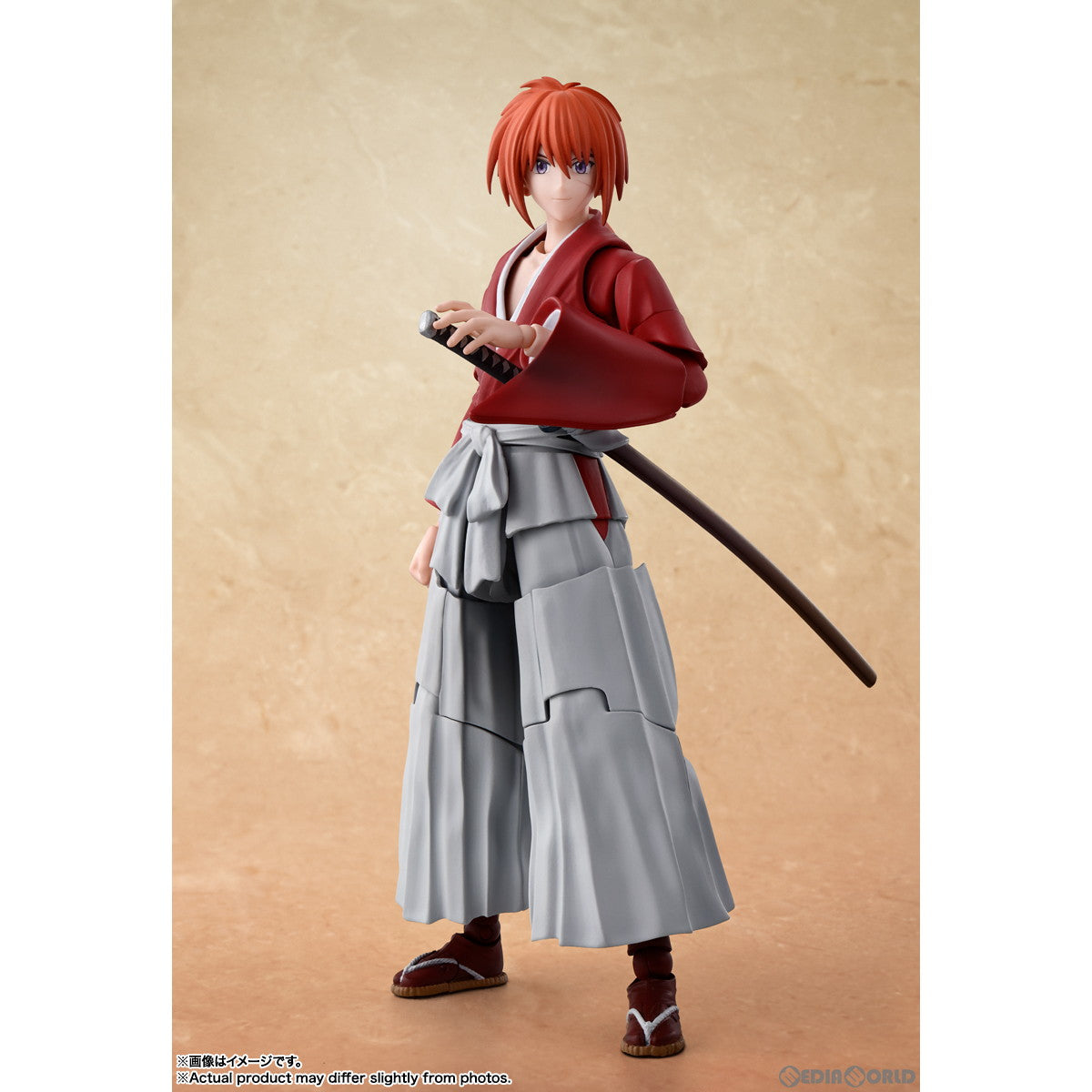 【中古即納】[FIG]S.H.Figuarts(フィギュアーツ) 緋村剣心(ひむらけんしん) るろうに剣心 -明治剣客浪漫譚- 完成品 可動フィギュア バンダイスピリッツ(20240720)