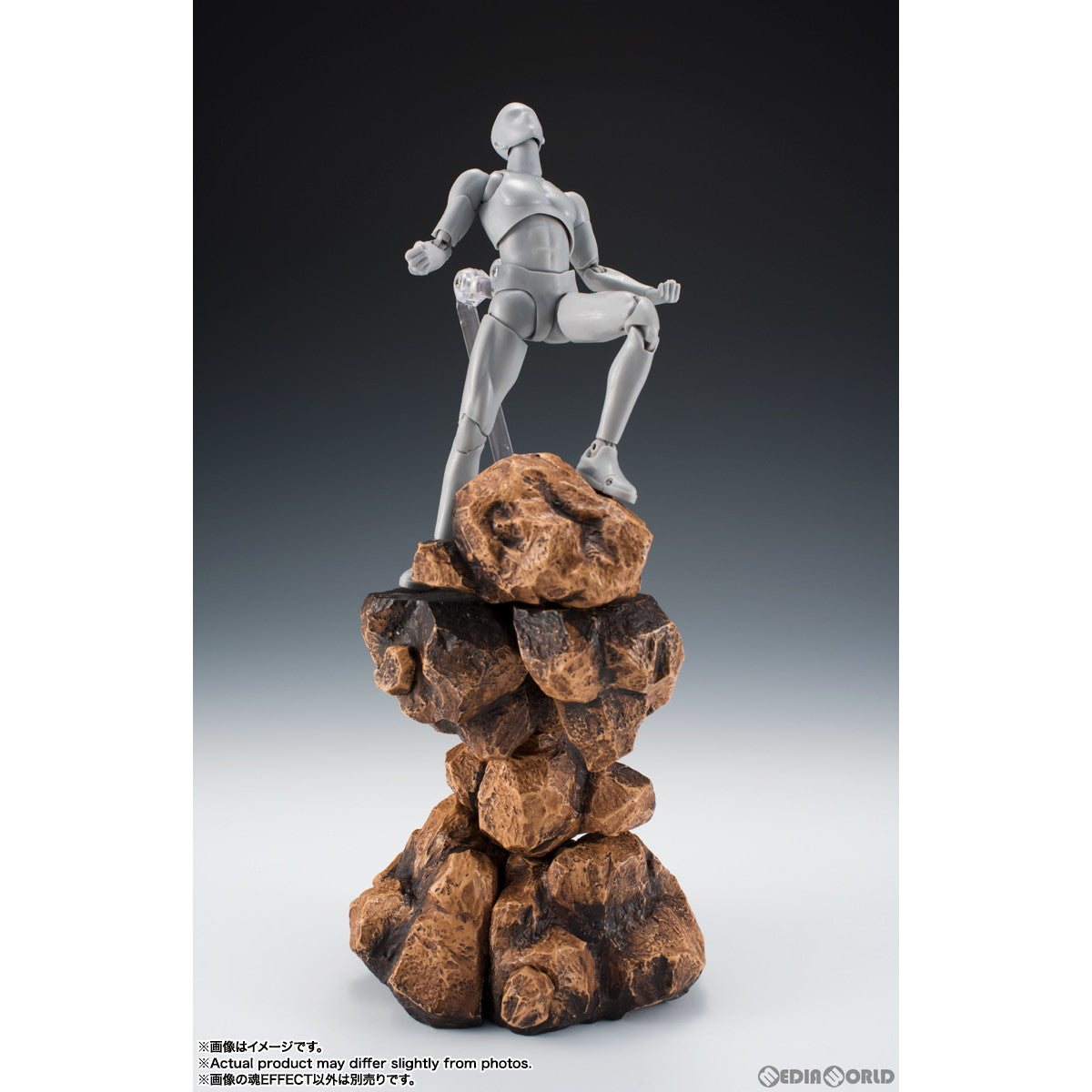 【中古即納】[FIG]魂EFFECT(エフェクト) ROCK Beige Ver. for S.H.Figuarts(フィギュアーツ) フィギュア用アクセサリ バンダイスピリッツ(20231216)