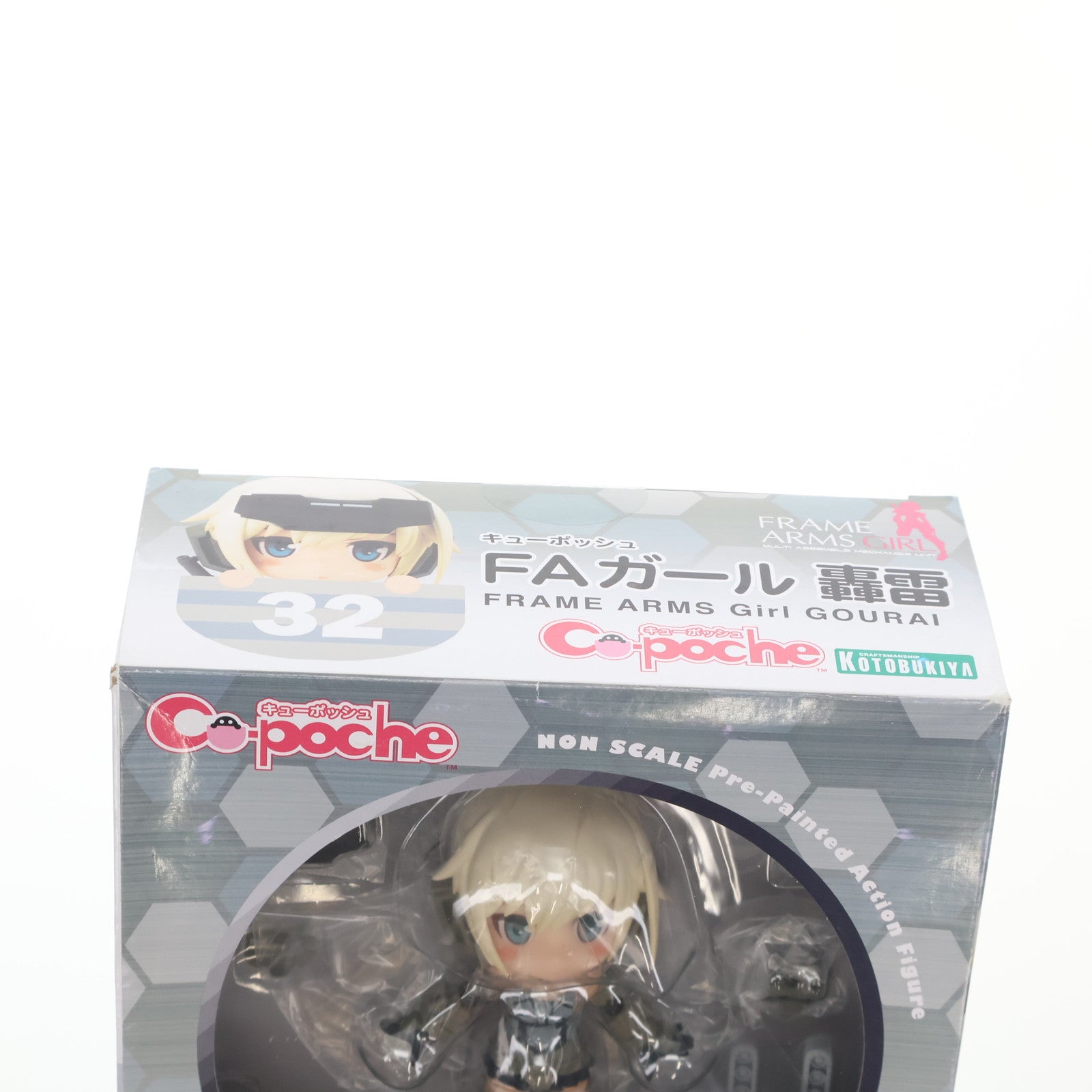 【中古即納】[FIG]キューポッシュ FAガール 轟雷(ごうらい) フレームアームズ・ガール 完成品 可動フィギュア(AD040) コトブキヤ(20170131)