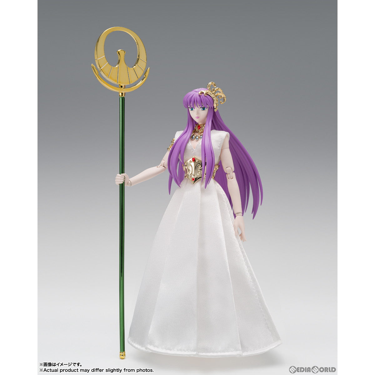 【中古即納】[FIG] 聖闘士聖衣神話EX 女神アテナ 城戸沙織(きどさおり) -ディバインサーガプレミアムセット- 聖闘士星矢 完成品 可動フィギュア バンダイスピリッツ(20231223)