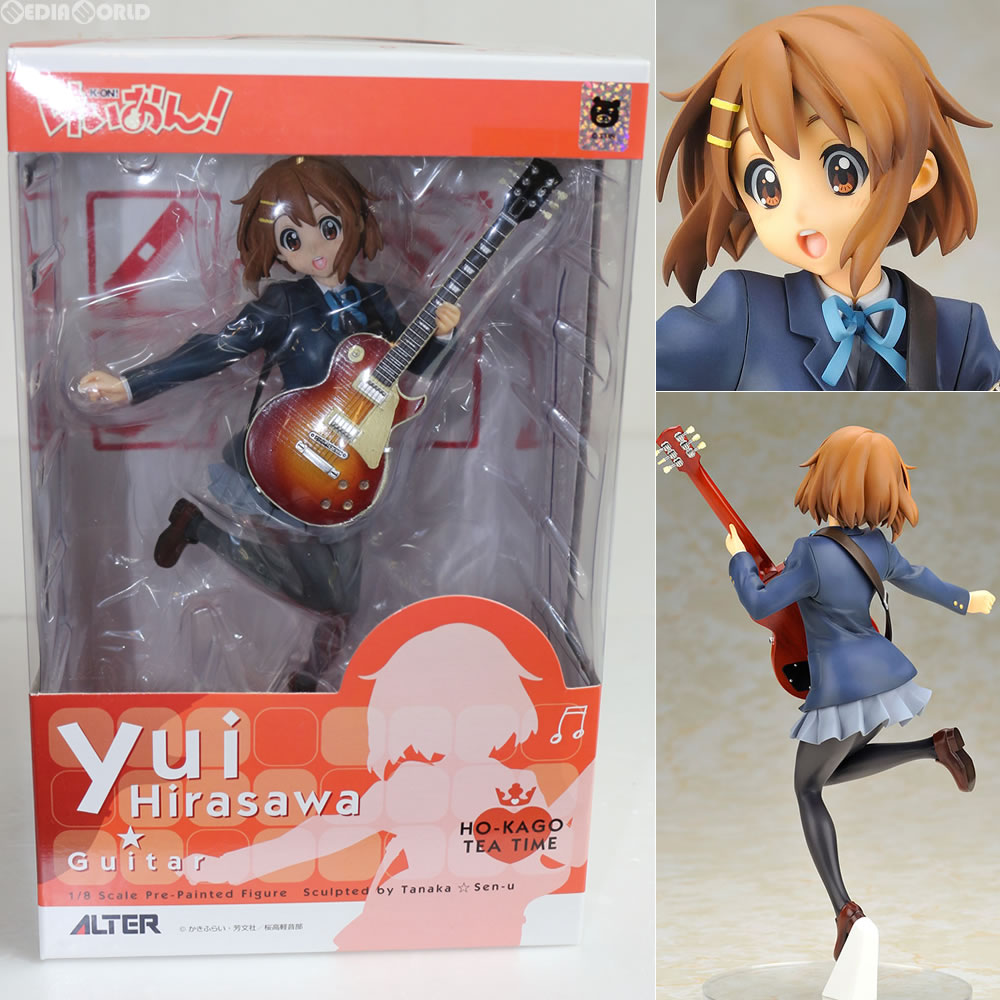 【中古即納】[FIG]平沢唯(ひらさわゆい) けいおん! 1/8 完成品 フィギュア アルター(20111104)