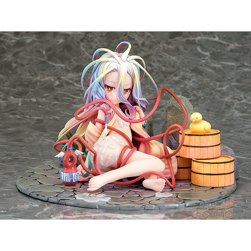 【中古即納】[FIG]白(しろ) 温泉Ver. ノーゲーム・ノーライフ 1/7 完成品 フィギュア Phat!(ファット・カンパニー)(20240627)