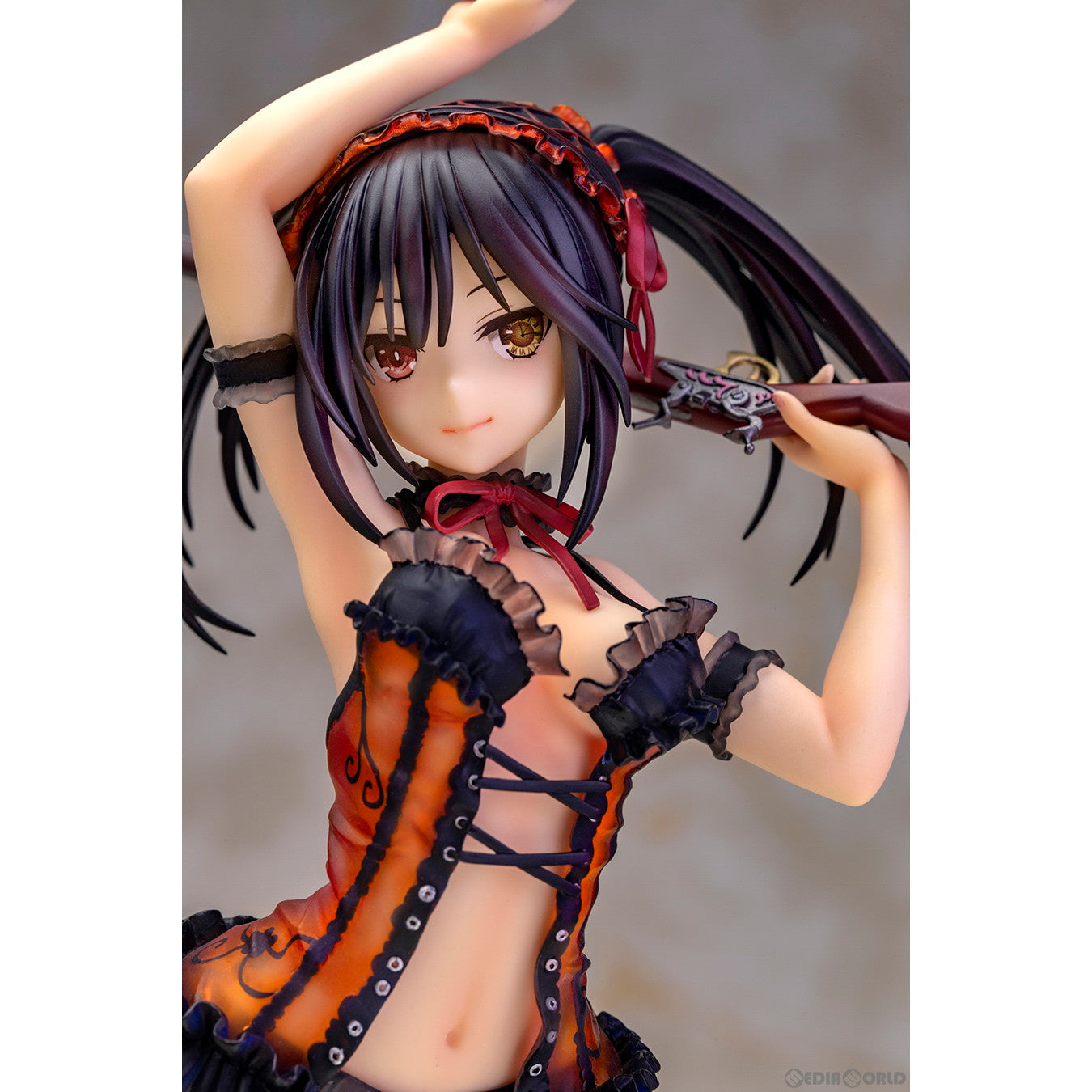 中古即納】[FIG](再販)時崎狂三(ときさきくるみ) ランジェリーVer. デート・ア・ライブ 1/7 完成品 フィギュア(AX-0300)  アルファマックス