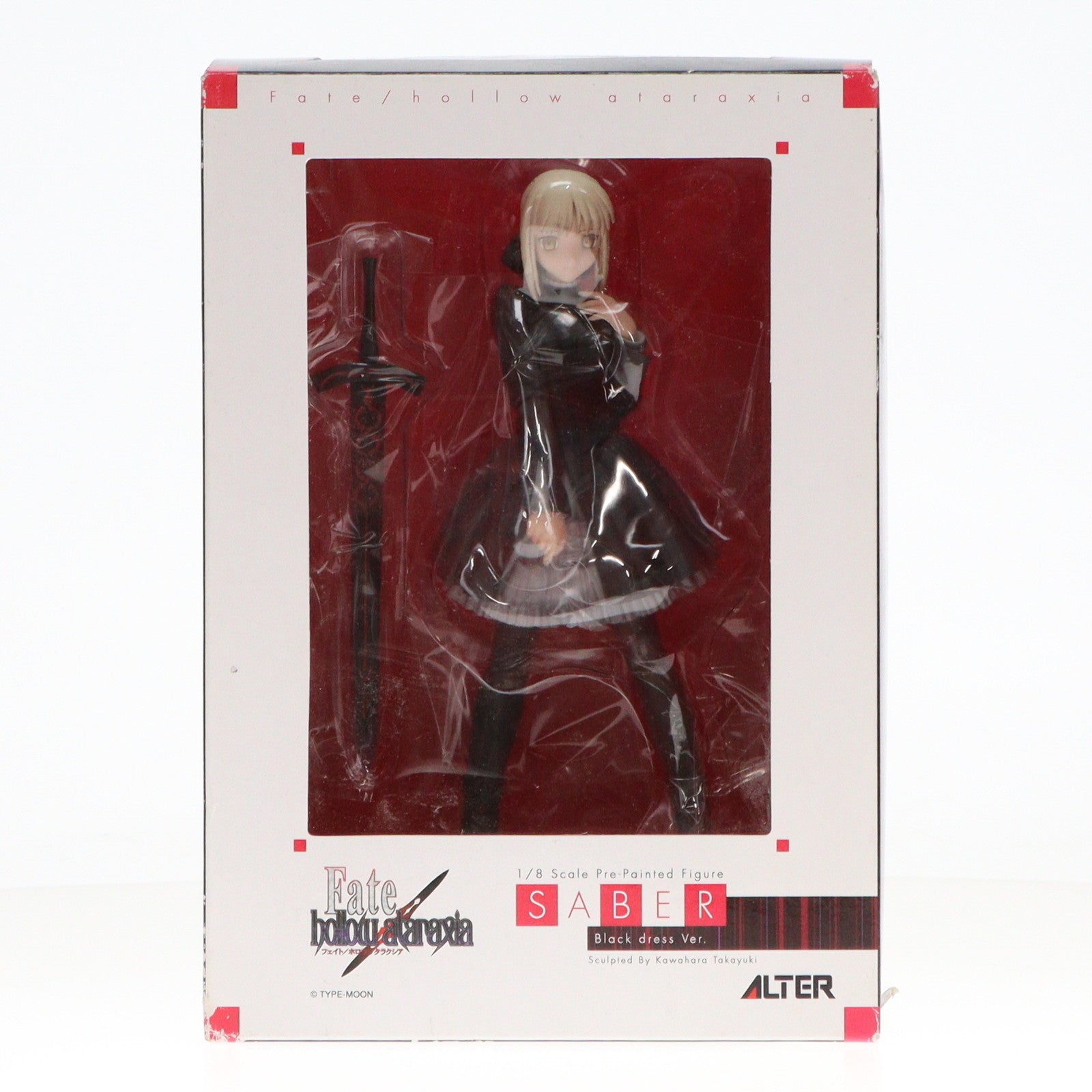 【中古即納】[FIG]黒セイバー ドレスVer. Fate/hollow ataraxia(フェイト/ホロウ アタラクシア) 1/8 完成品  フィギュア アルター(20060729)