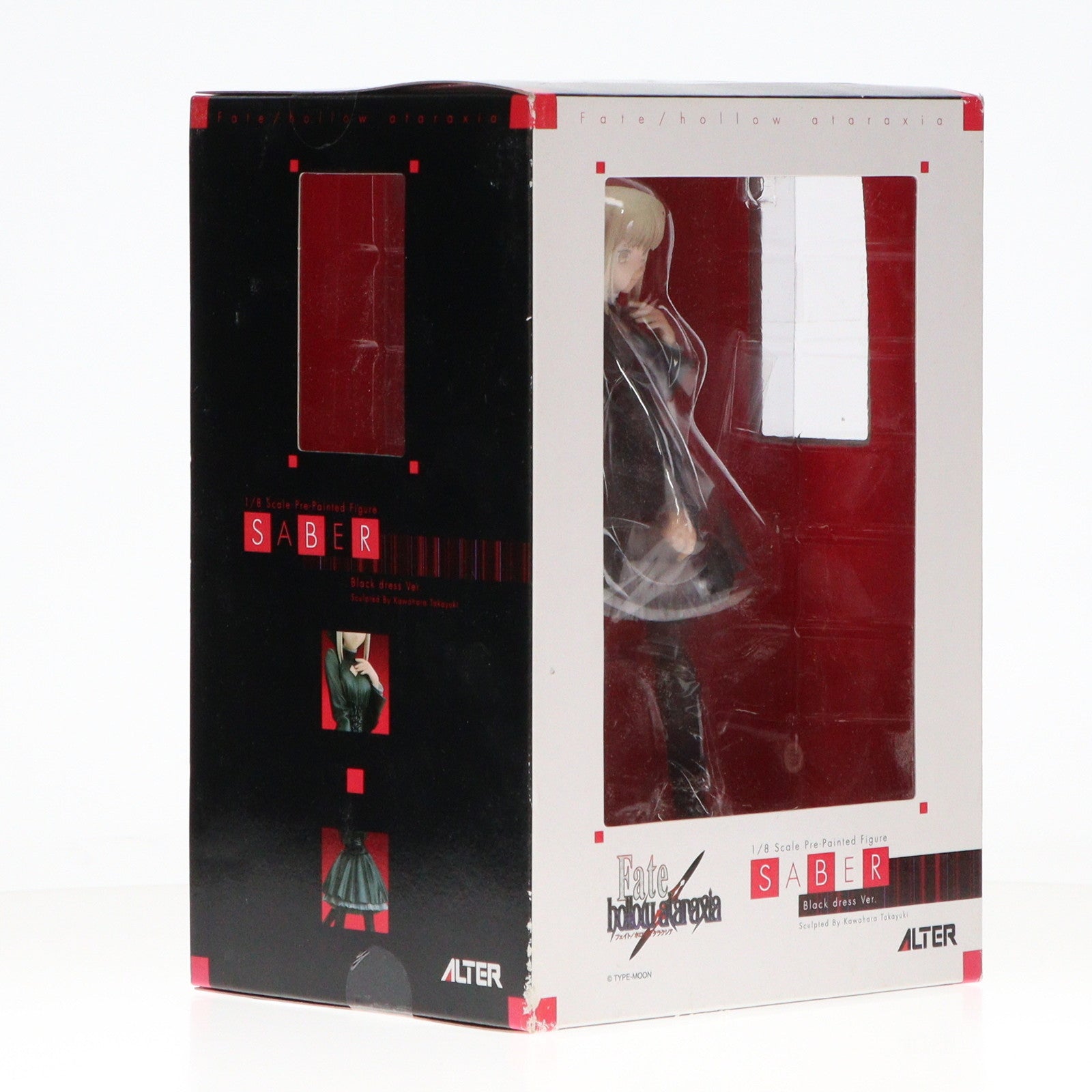 【中古即納】[FIG]黒セイバー ドレスVer. Fate/hollow ataraxia(フェイト/ホロウ アタラクシア) 1/8 完成品 フィギュア アルター(20060729)